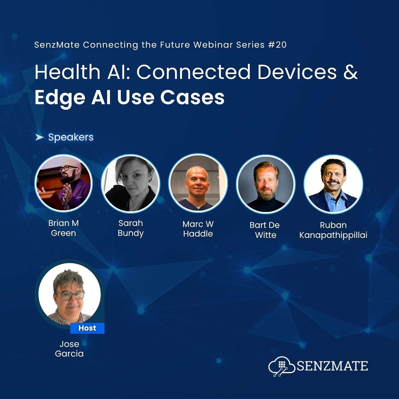 Health AI: Connected Devices & Edge AI Use Cases | SenzMate Connecting the Future Webinar Series #20