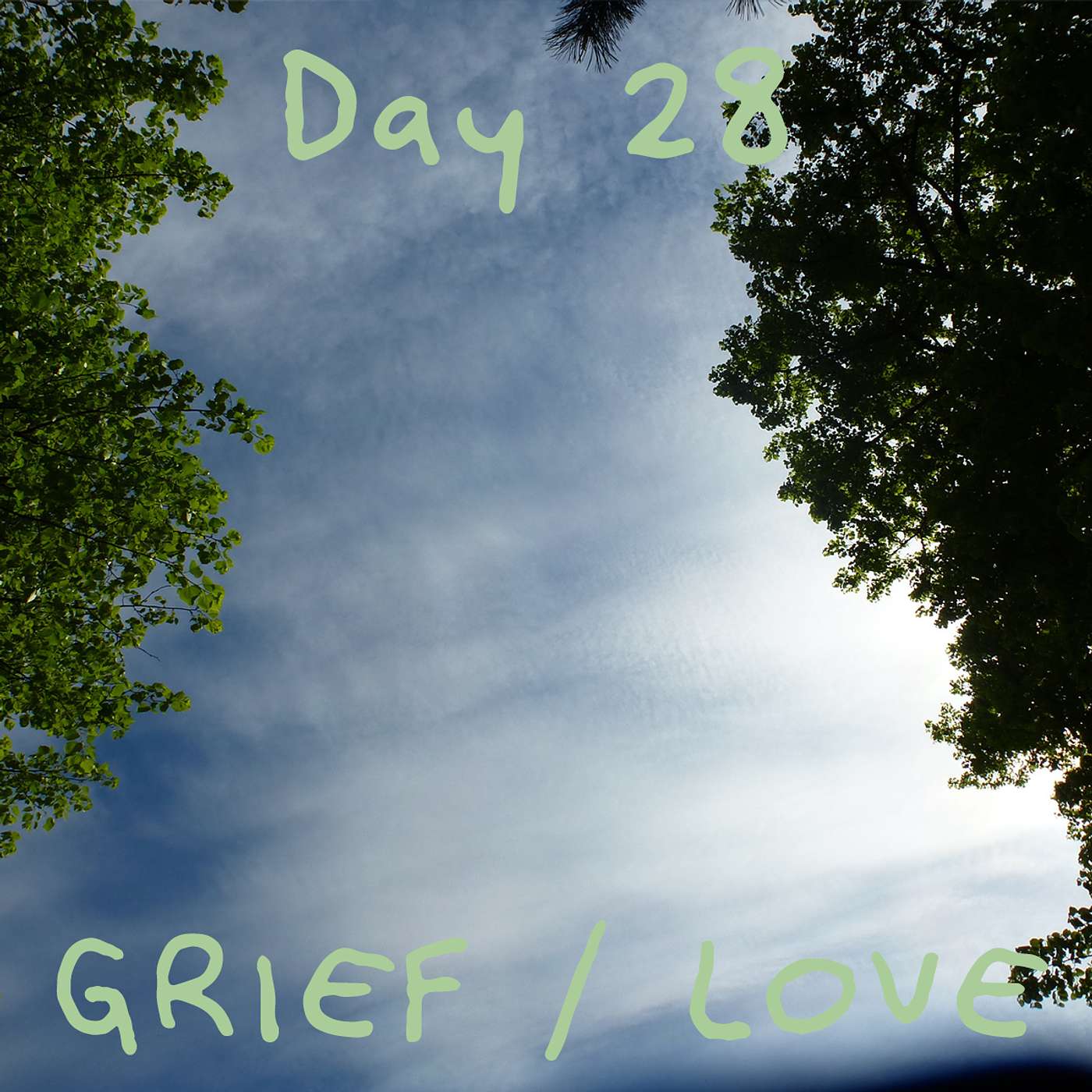 Day 28 𖦹 GRIEF / LOVE episode artwork