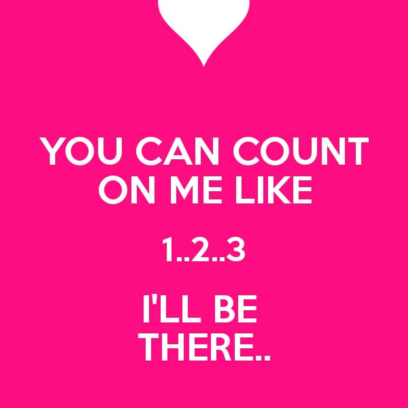 Episode 405 - You count when you can be counted on!