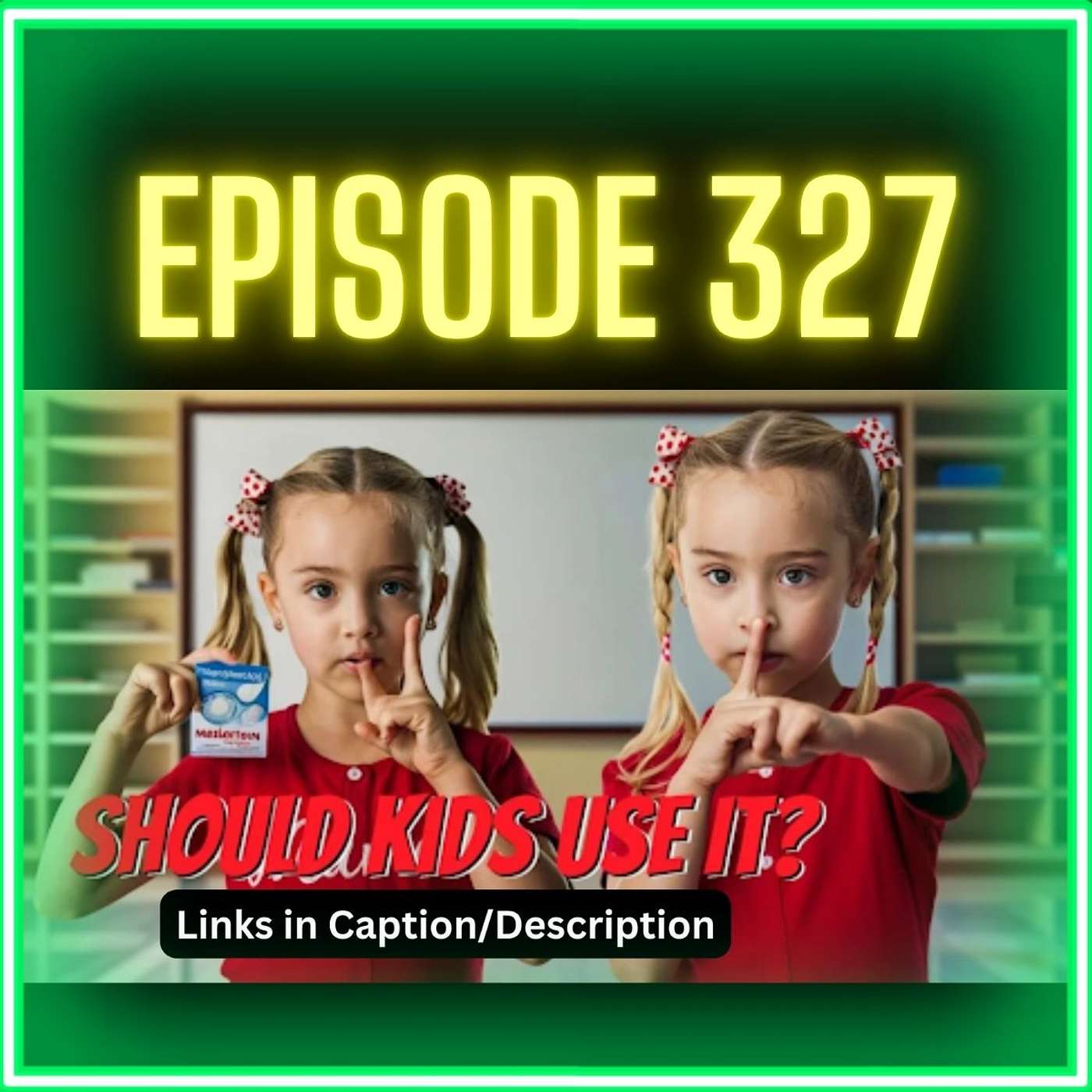 Melatonin Sleepy Patches "Stickers" in Schools: A Solution or a Scandal? Ep. 327
