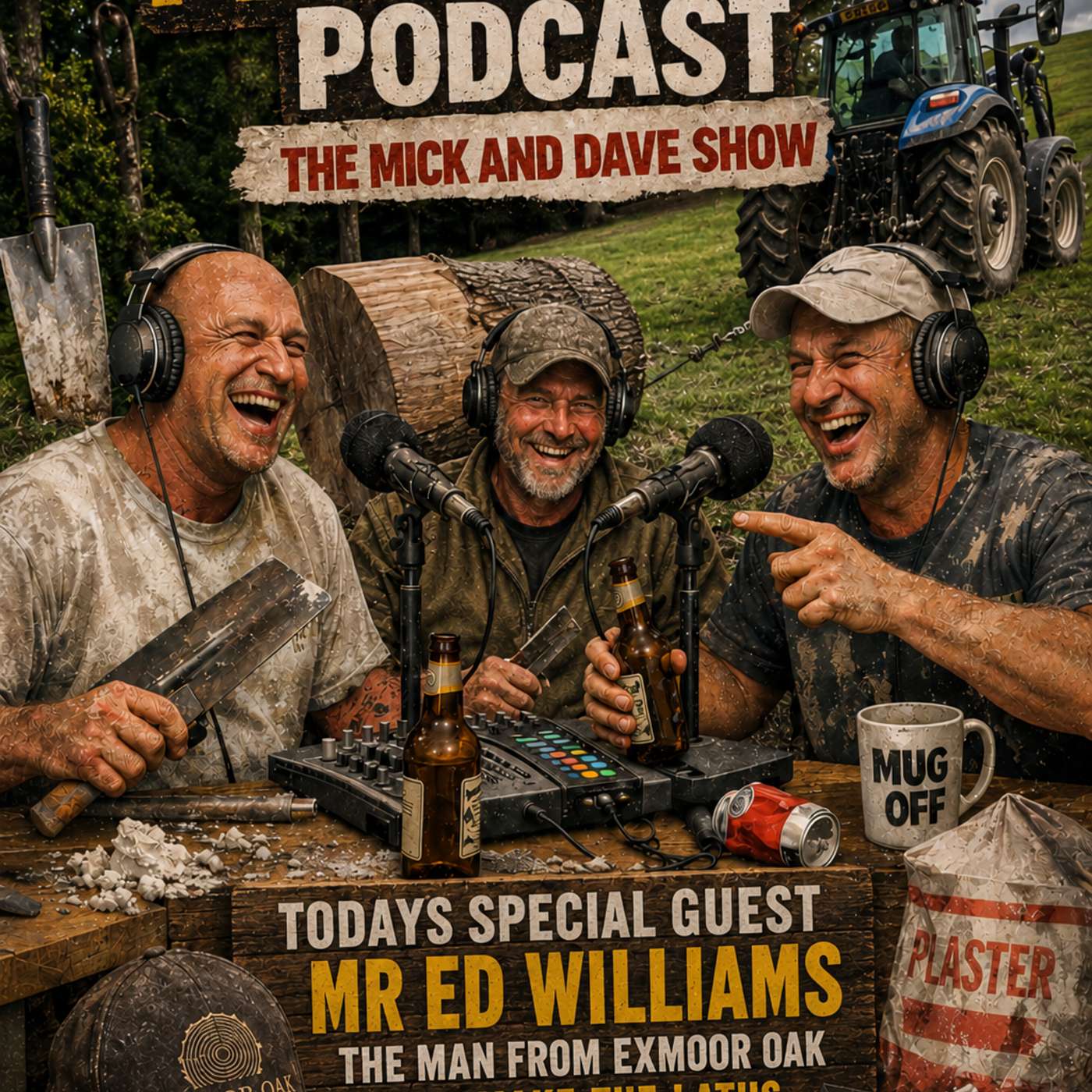 The Mick and Dave Show with Special Guest the man behind the Timber Lath Mr Ed Williams  Exmoor Oak