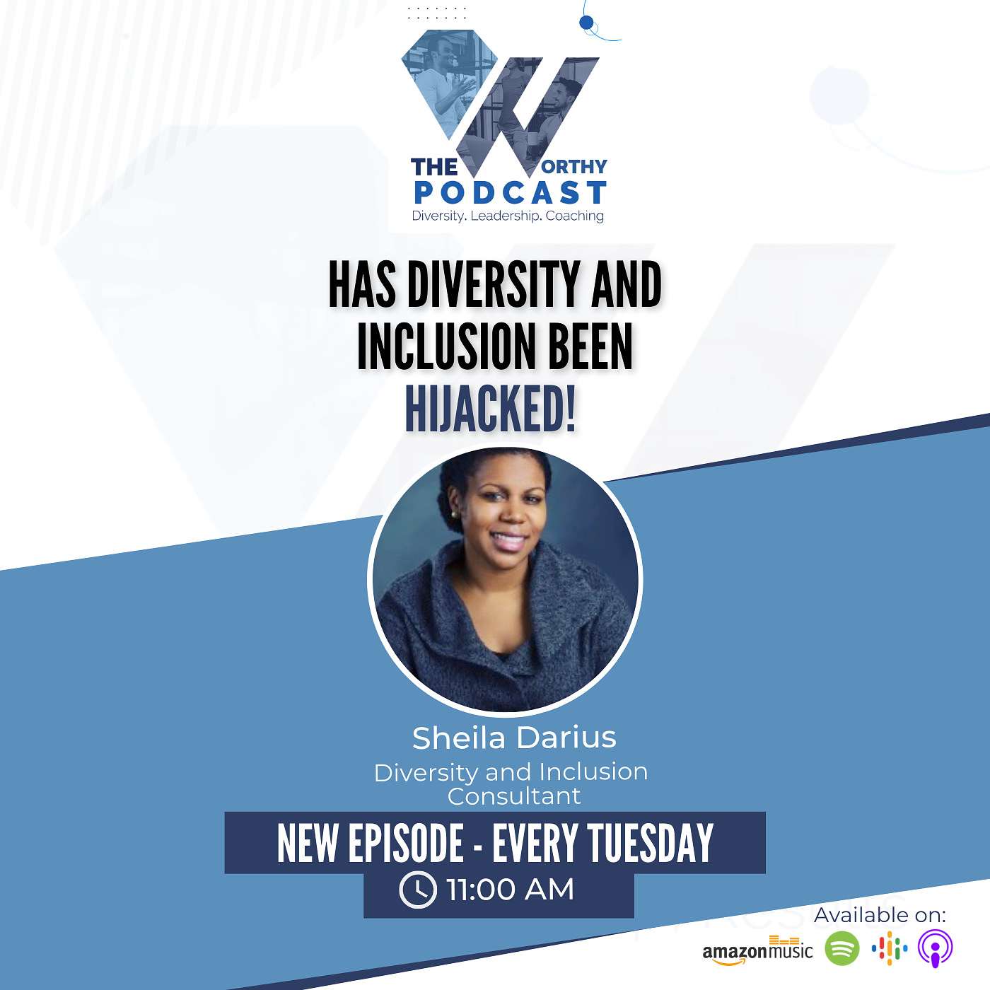 Ep5 - Has Diversity and Inclusion been HiJacked! Guest Sheila Darius