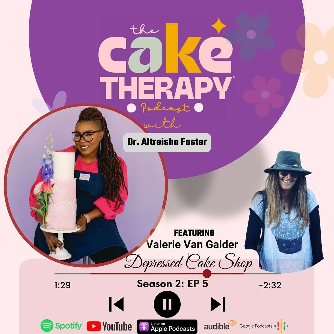 Baking Away the Stigma: Valerie Van Galder's Journey with the Depressed Cake Shop episode artwork