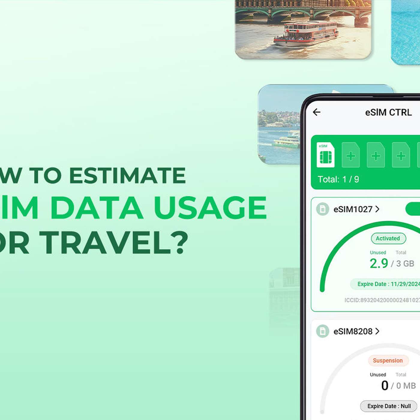 How to Estimate eSIM Data Usage for Travel
