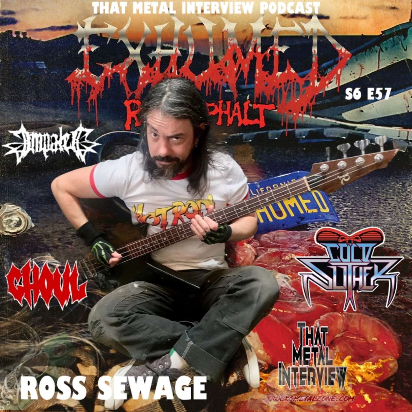 chat w/ Ross Sewage of EXHUMED & COLD SLITHER S6 E57