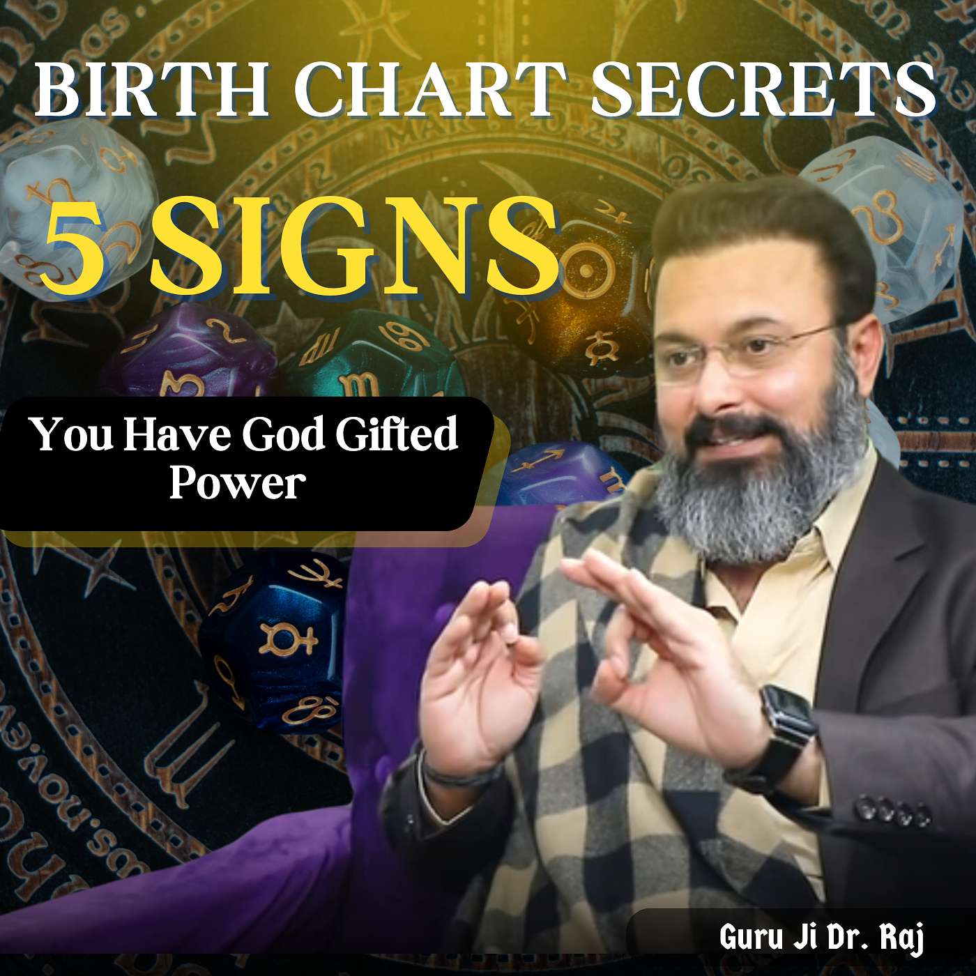 Find Your Life Purpose Through Your Birth Chart । Mystic Science, Transit & Rahu । Guruji Dr. Raj