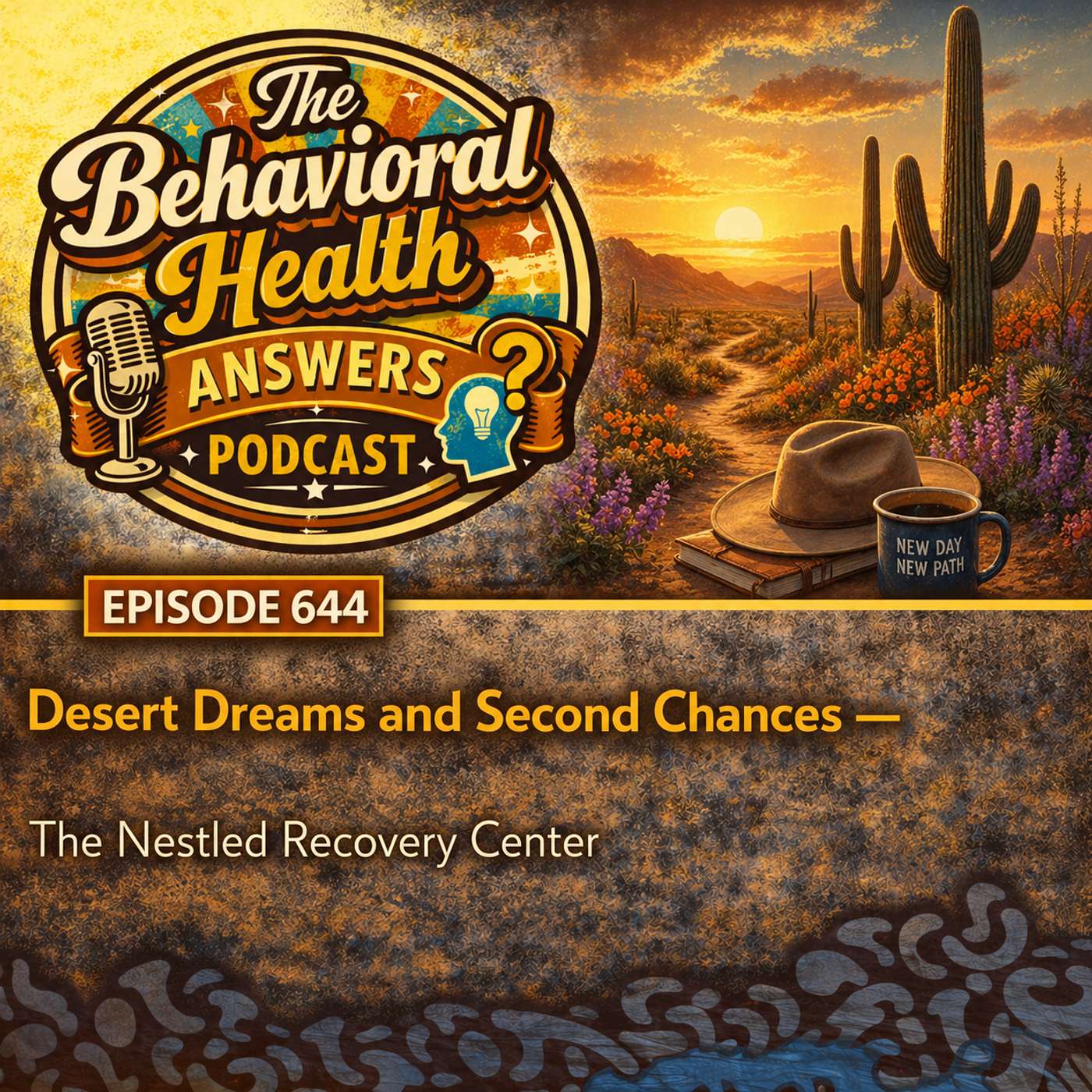 Episode 644: Desert Dreams and Second Chances | The Nestled Recovery Center episode artwork
