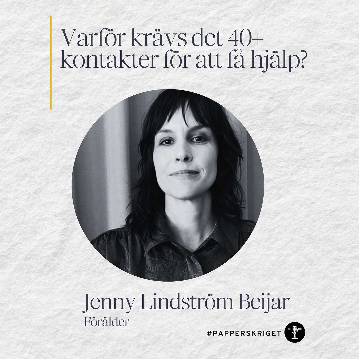 7. Jenny Lindström Beijar - varför krävs det 40+ kontakter för att få hjälp? episode artwork