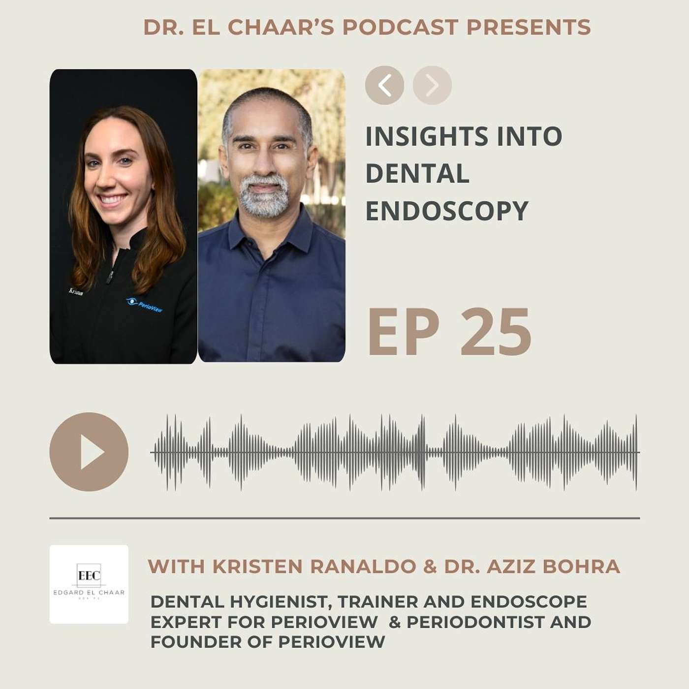 Dr. Edgard El Chaar  Podcast