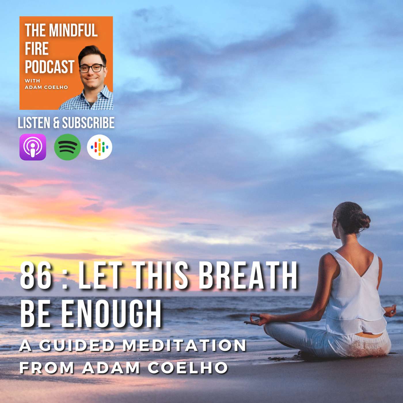 87 : Meditation : Let This Breath Be Enough with Adam Coelho