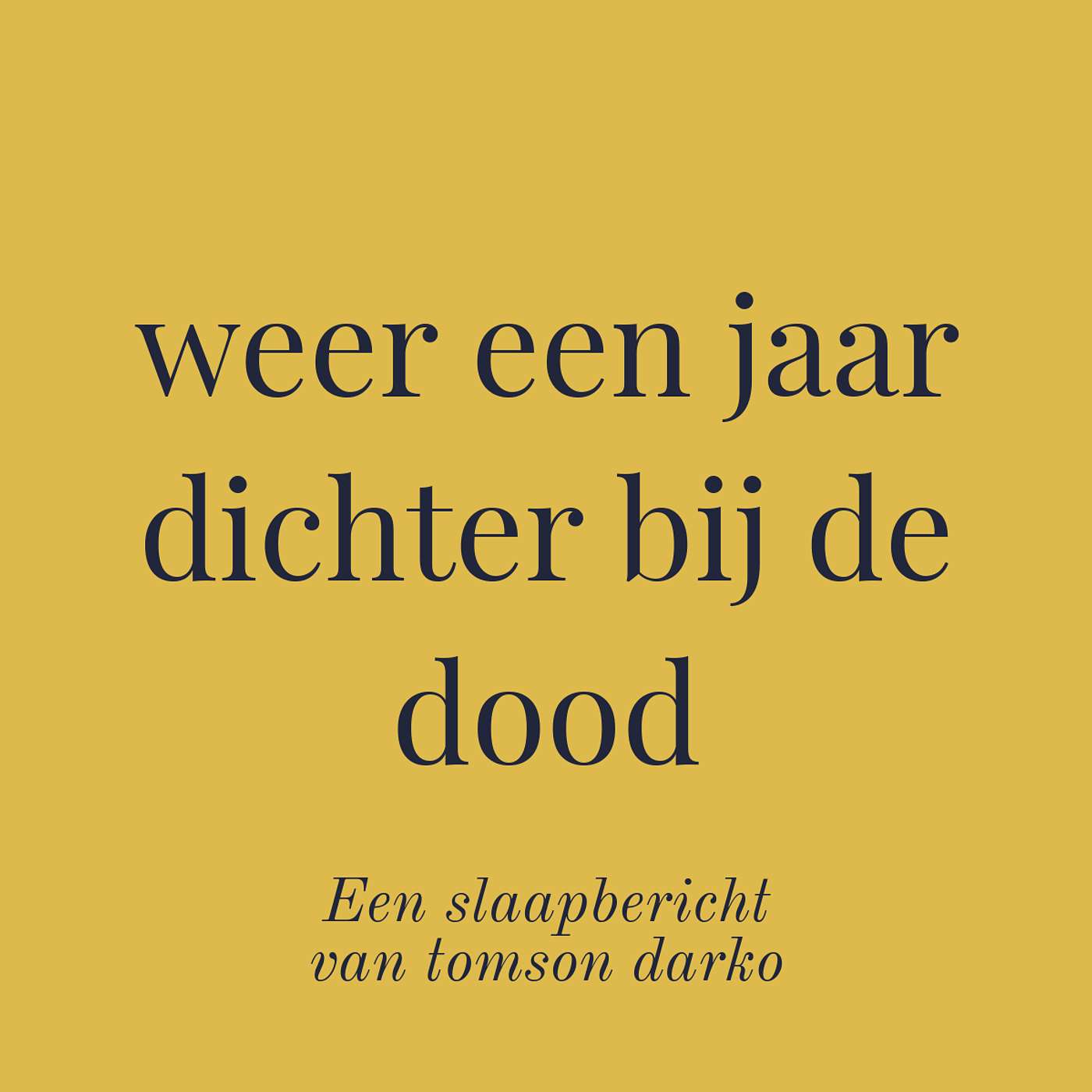 dag 32 - Je verjaardag niet willen vieren