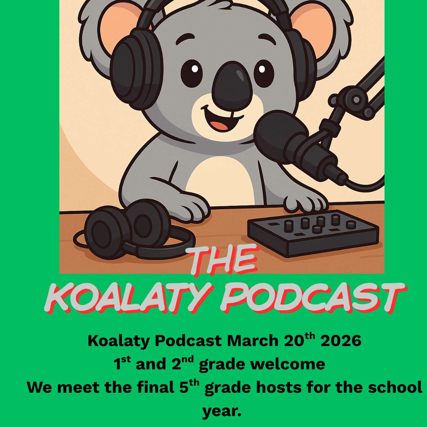 New Season of the Koalaty Podcast- March episode artwork