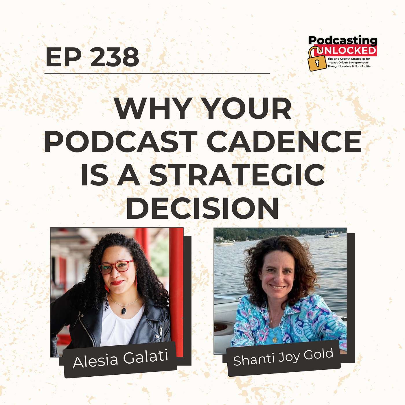 Why Your Podcast Cadence is a Strategic Decision with Shanti Joy Gold Why Your Podcast Cadence is a Strategic Decision with Shanti Joy Gold