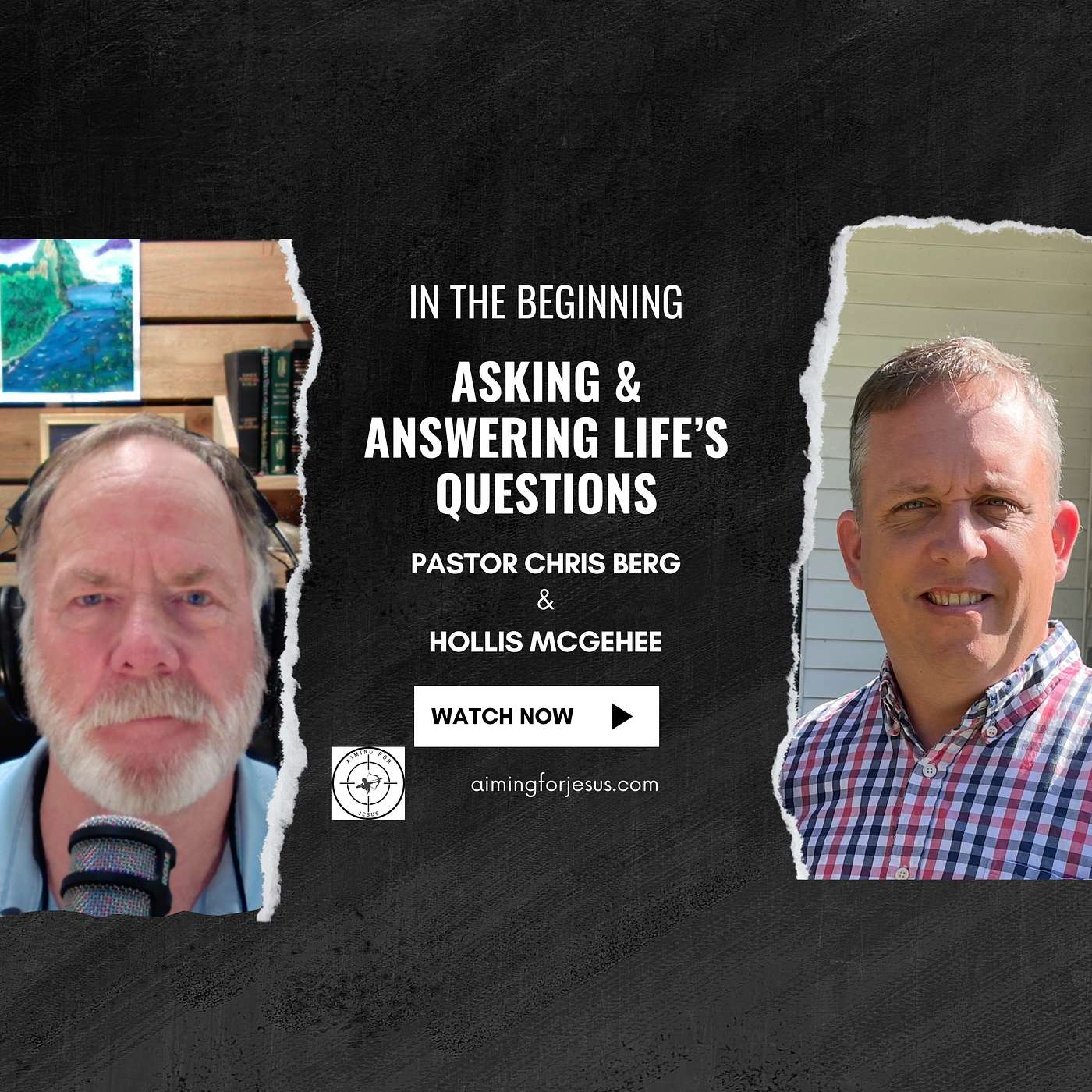 What is your pousteau? (listen and learn) In The Beginning Pt. 5 conversation between Pastor Chris Berg and Hollis McGehee #startingpoint #begin #wordofgod #bible #aimingforjesus