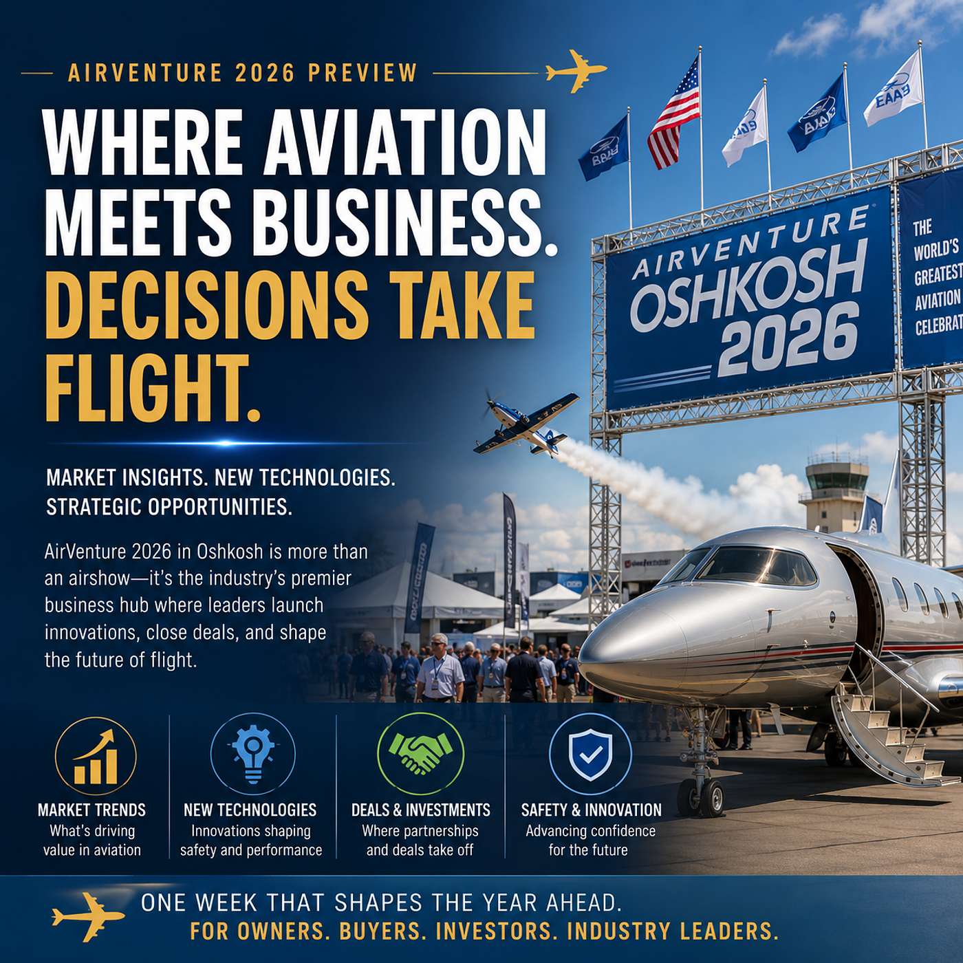 Oshkosh Air Venture  2026 - Podcast Live Talk Radio Stream episode artwork