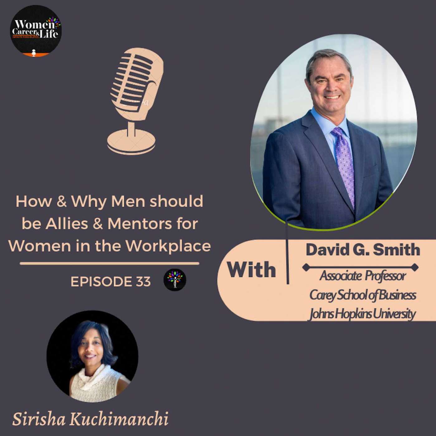 The Importance of Men as Allies and Mentors for Women in the Workplace: A Conversation with Prof. David Smith, Assoc. Prof., Carey School of Business, Johns Hopkins University