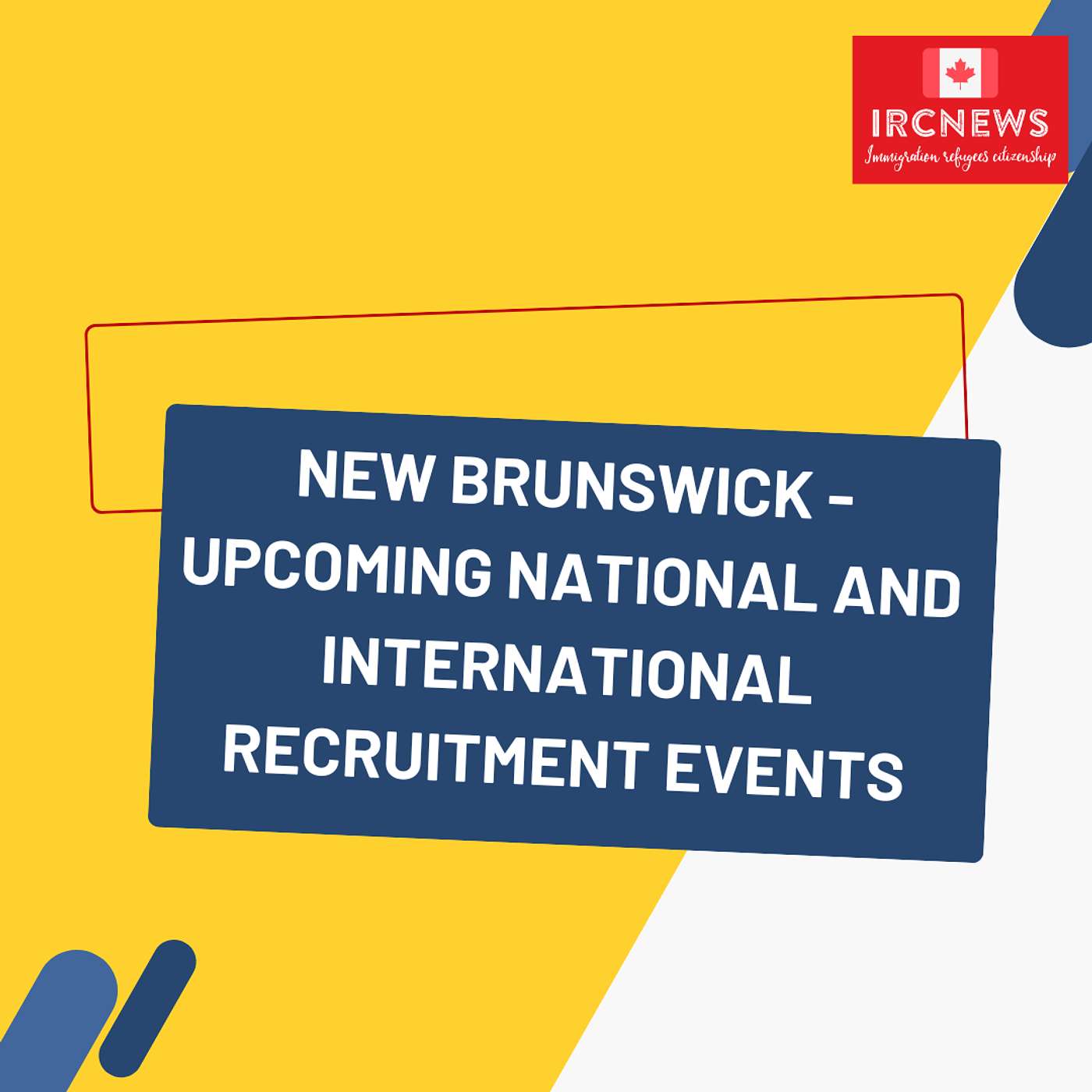 New Brunswick - Upcoming national and international recruitment events, released by New Brunswick on November 04, 2025