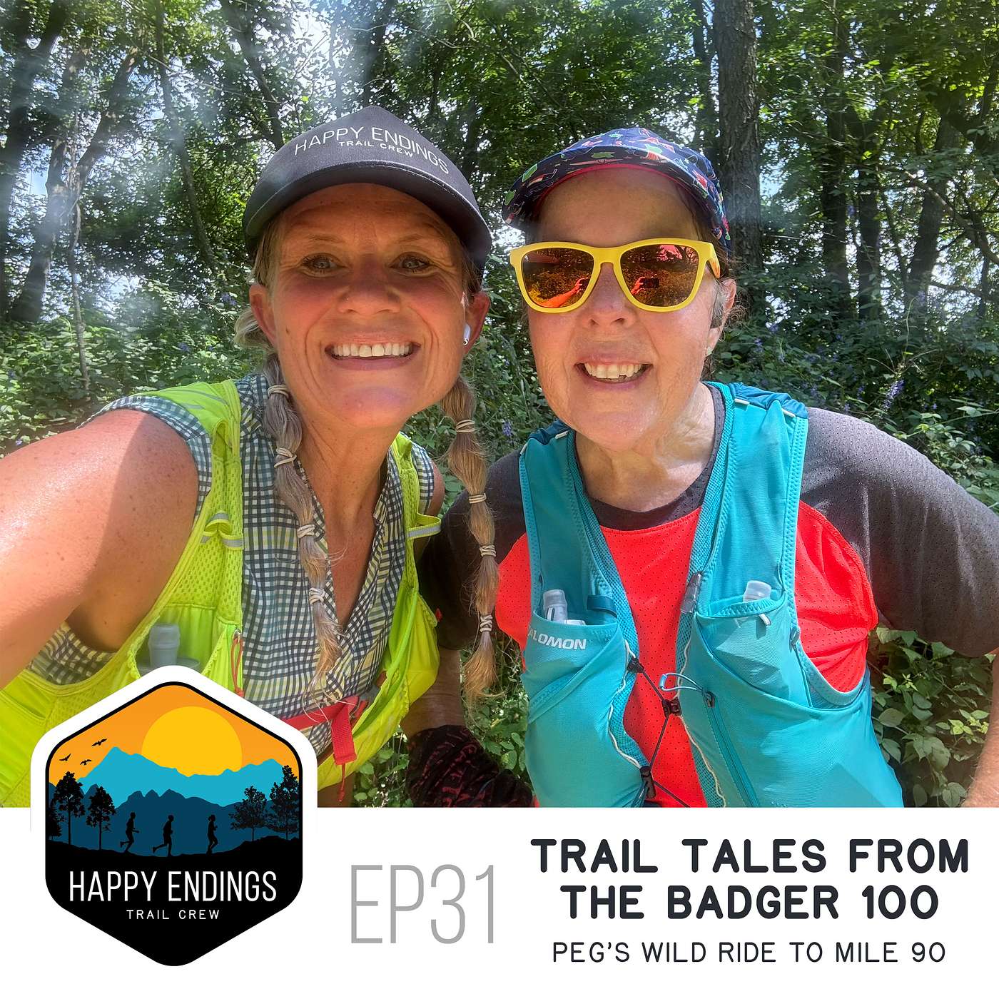 Trail Tales from the Badger 100: Peg’s Wild Ride to Mile 90