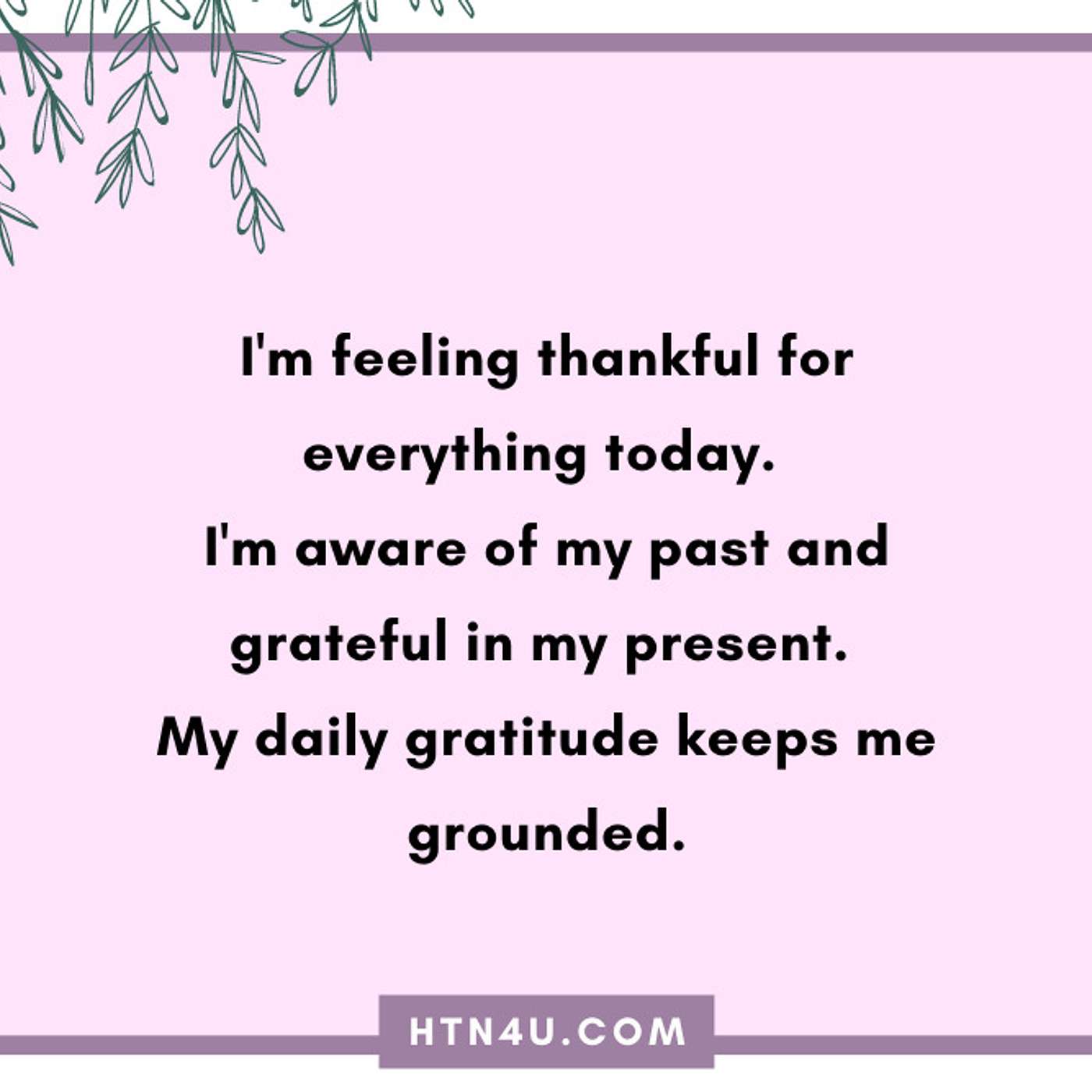 HTN4U Unlimiting Affirmations on Intentional Movement #113