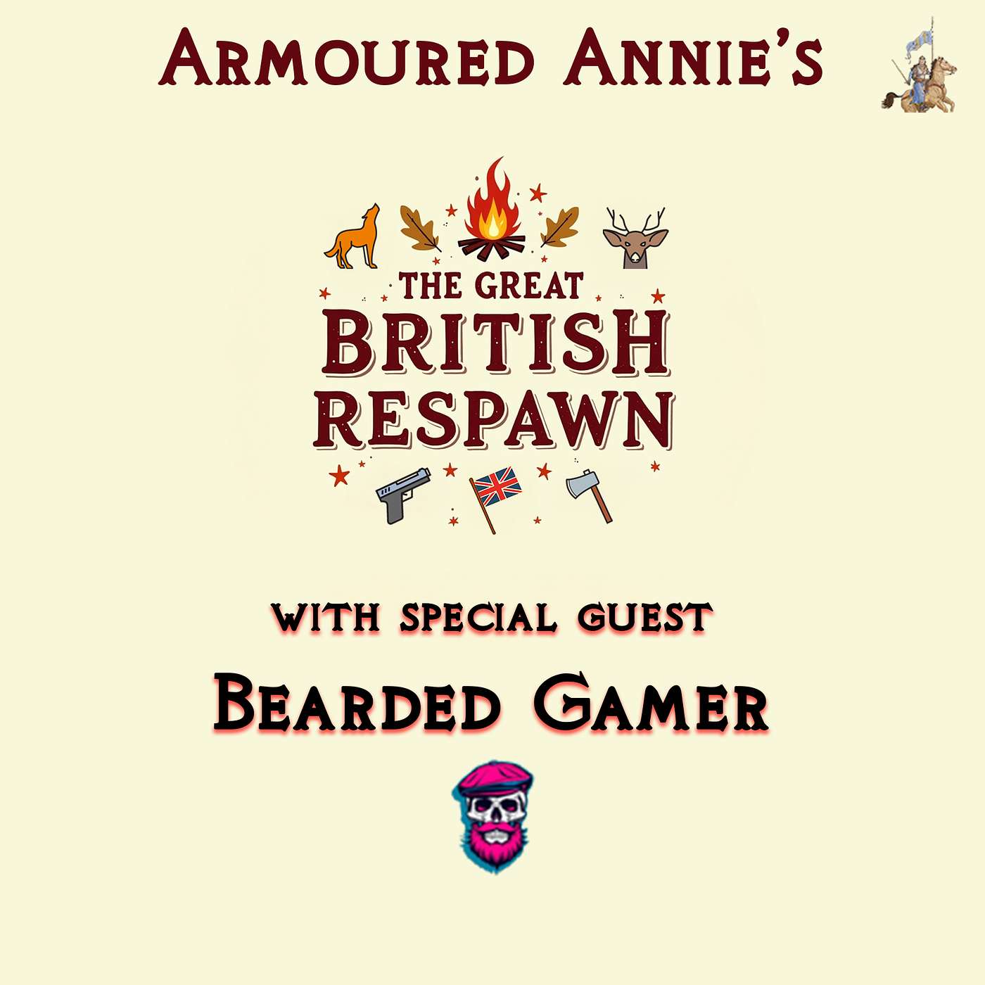 The Great British Respawn Podcast | Beyond the Beard: Surviving the Grind with Bearded Gamer episode artwork