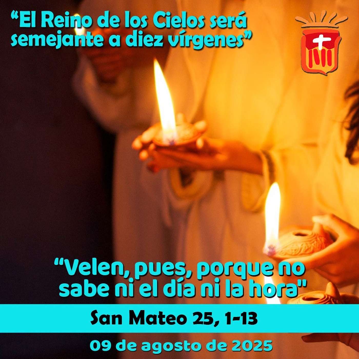 2025-08-09 San Mateo 25, 1-13: Santa Edith Stein, mártir.