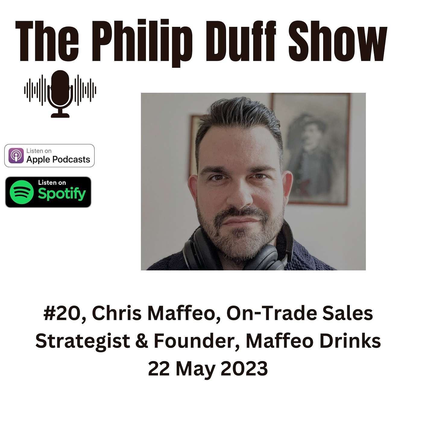 #20 Chris Maffeo, On Trade Sales Strategist & Founder of Maffeo Drinks episode artwork