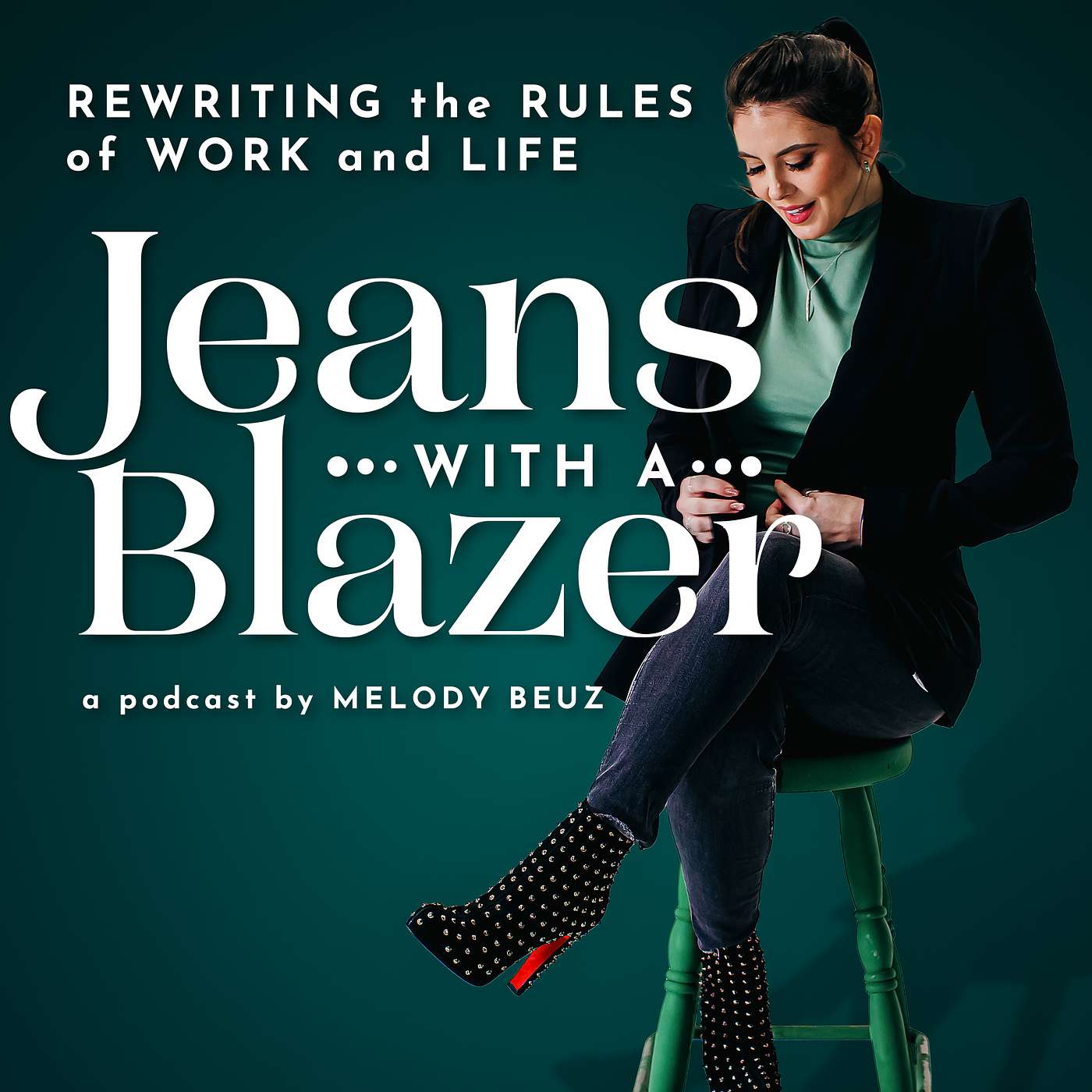 Jeans with a Blazer
