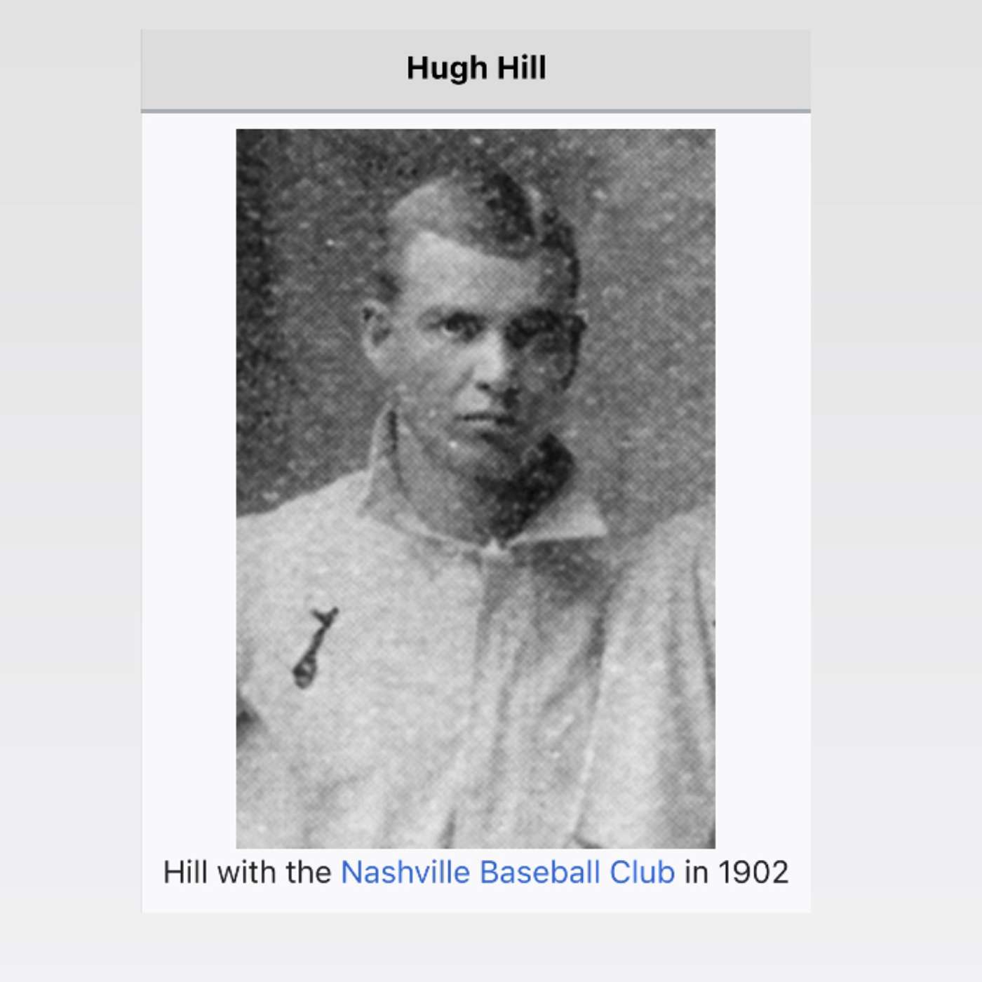 Was Hugh Hill’s .416 in 1902 Legitimate, or Not?