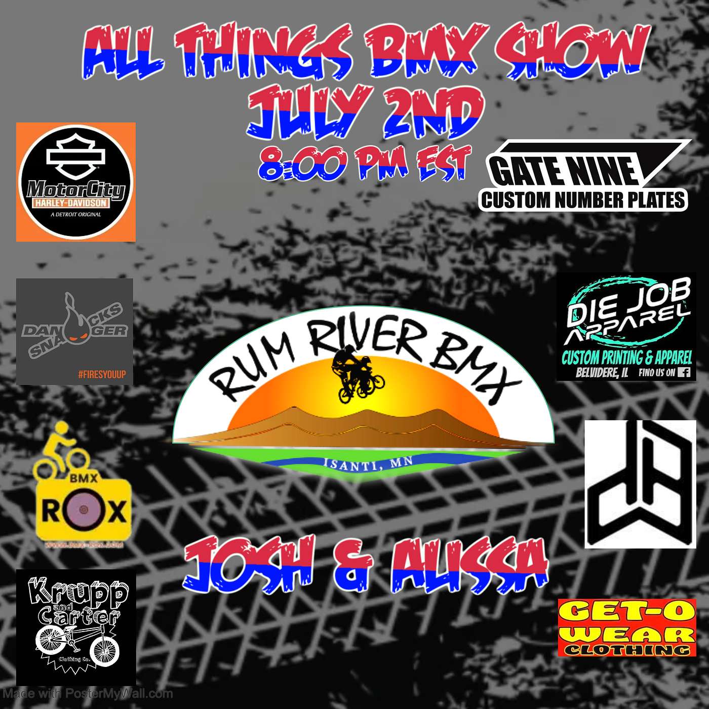 All Things BMX Show With Josh & Alissa from Rum River BMX