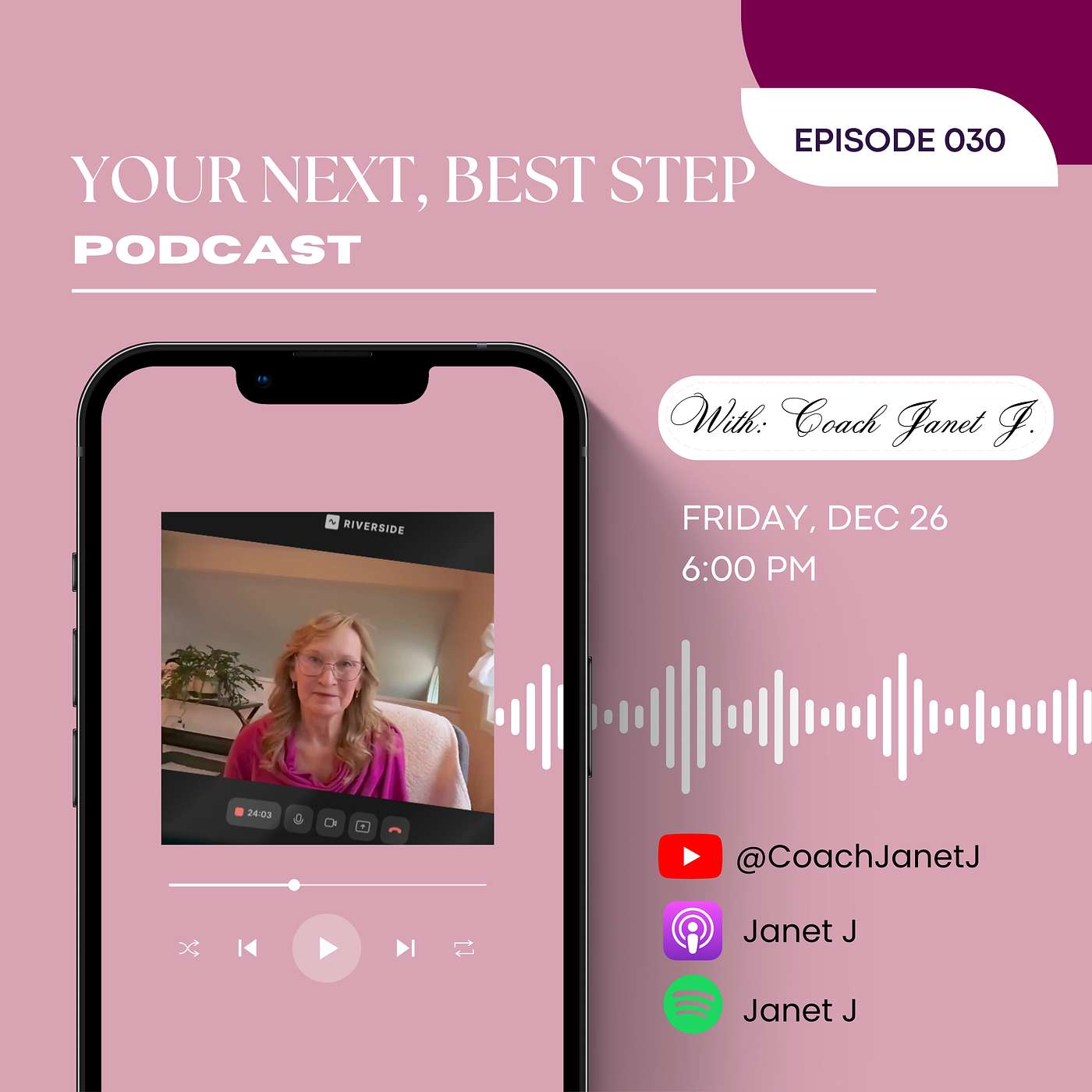 Episode 030: After the Holidays: Why You Feel Flat (and How to Recover with Grace) episode artwork
