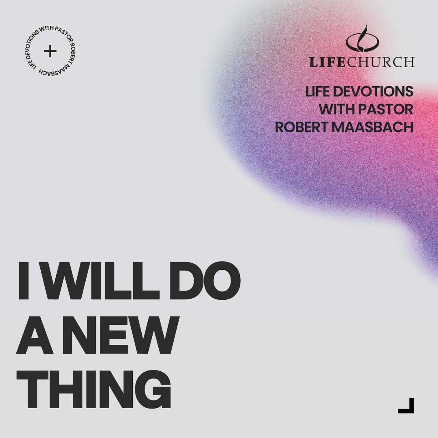 I Will Do A New Thing - 3.3.25