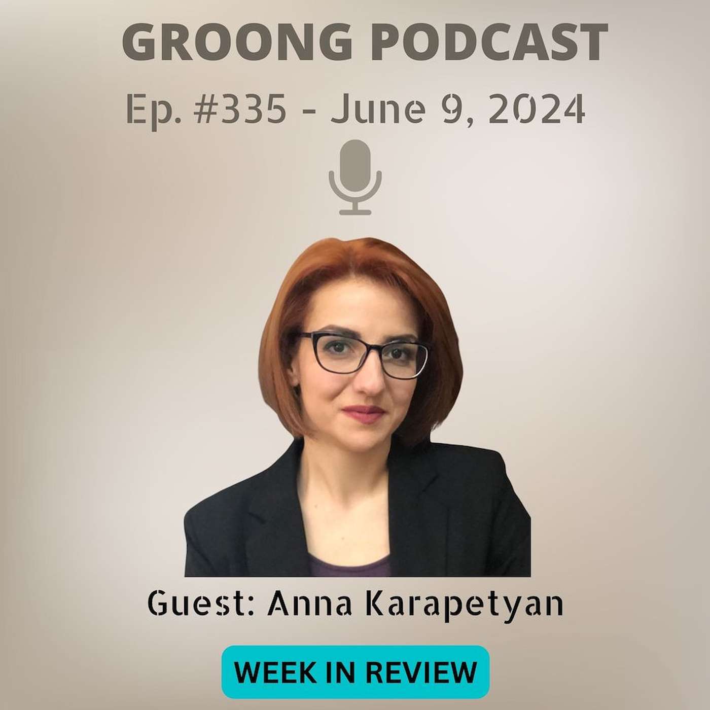 Anna Karapetyan | Peace Treaty and more Aliyev Demands | James O’Brien in Yerevan | Armenia Russia Relations | Srbazan Movement | Ep 335 - June 9, 2024