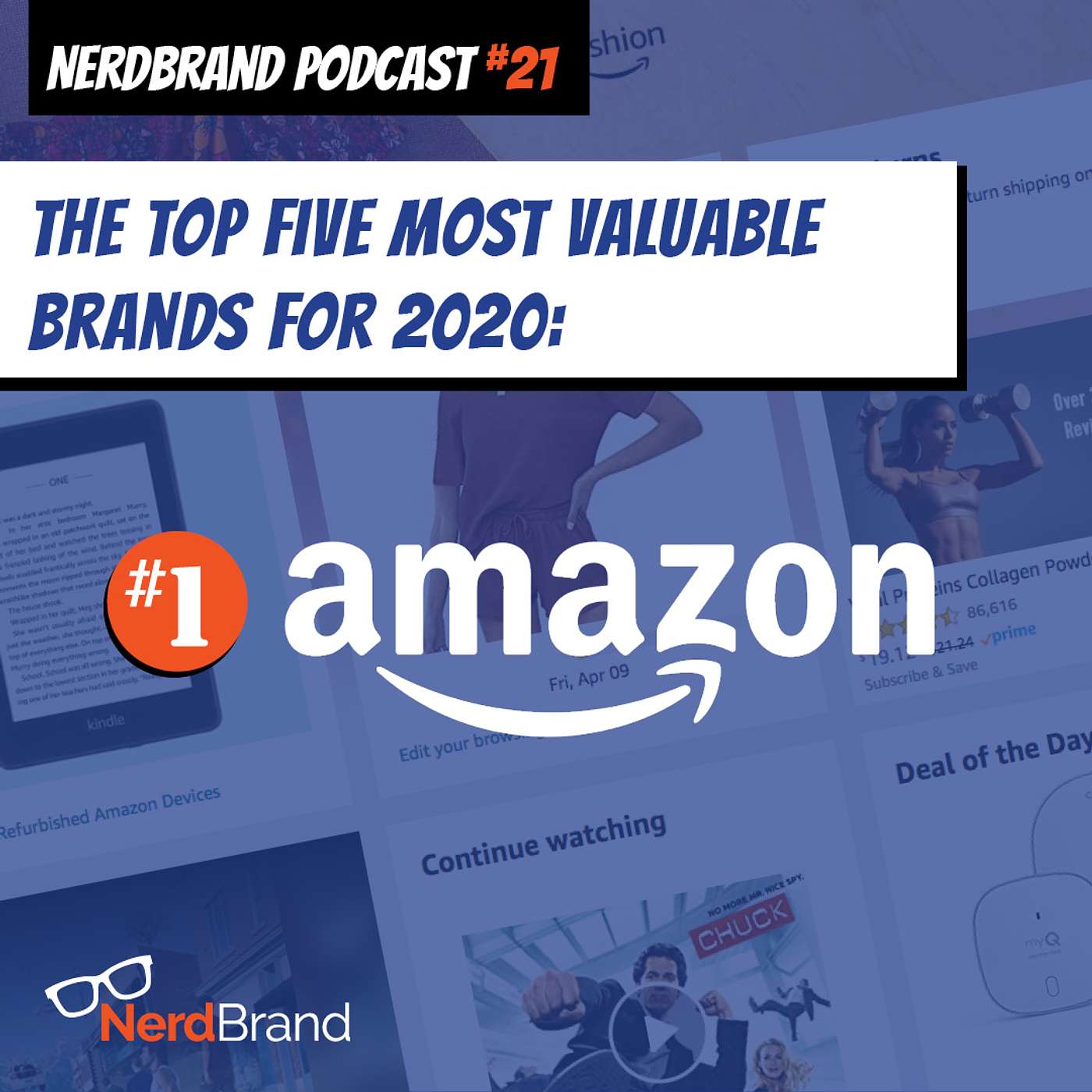 E21: The Top 5 Most Valuable Brands for 2020 - Amazon episode artwork
