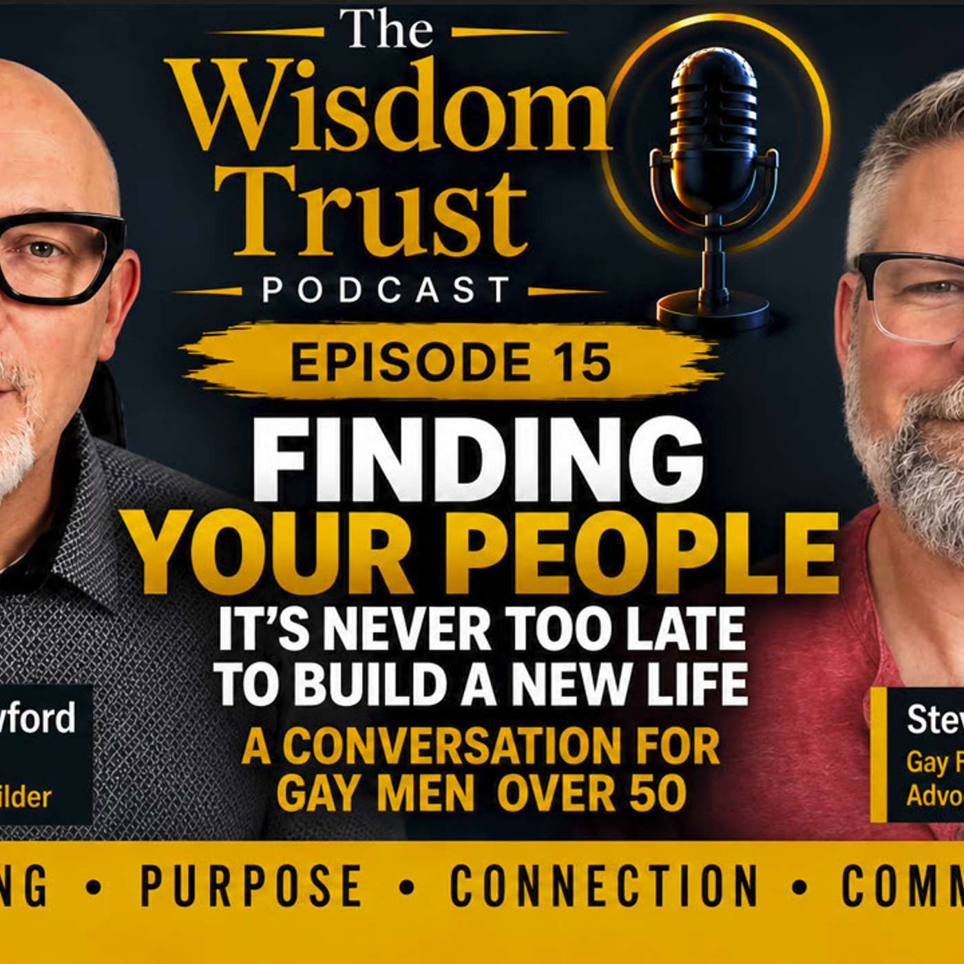 Gay Men Over 50: It’s Time to Find Your People episode artwork