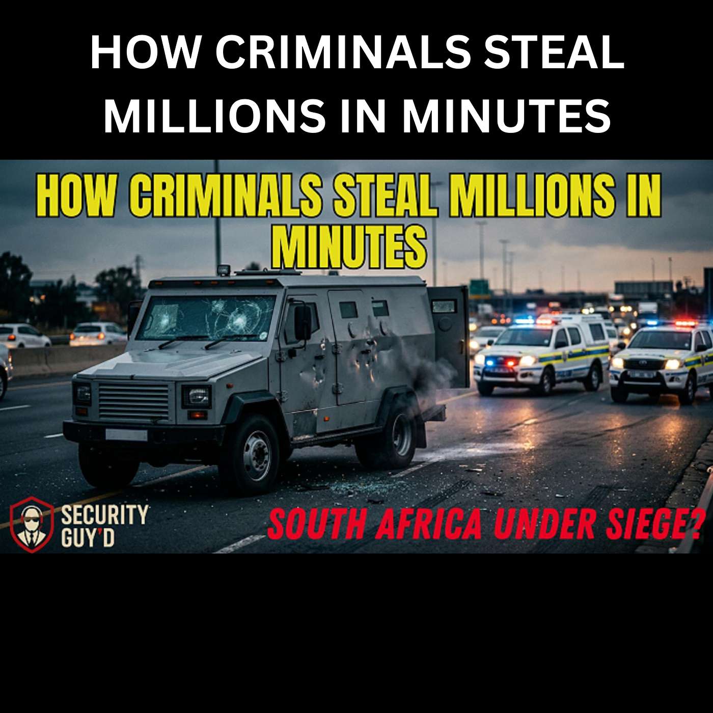 CASH-IN-TRANSIT HEISTS: HOW CRIMINALS STEAL MILLIONS IN MINUTES