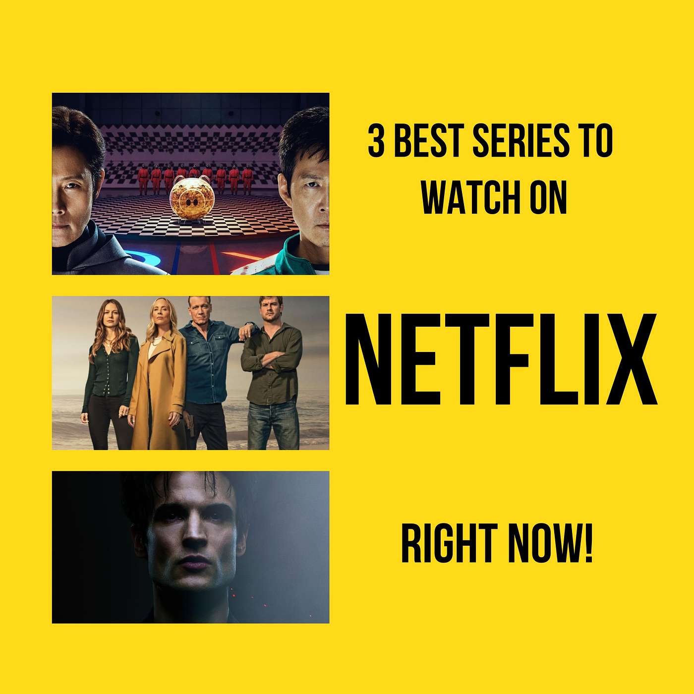 3 Best Series to Watch on Netflix Right Now!