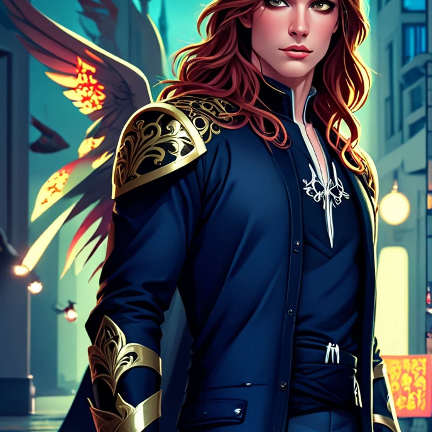 🧚 Alaric and Elara: A Tale of Light from Darkness