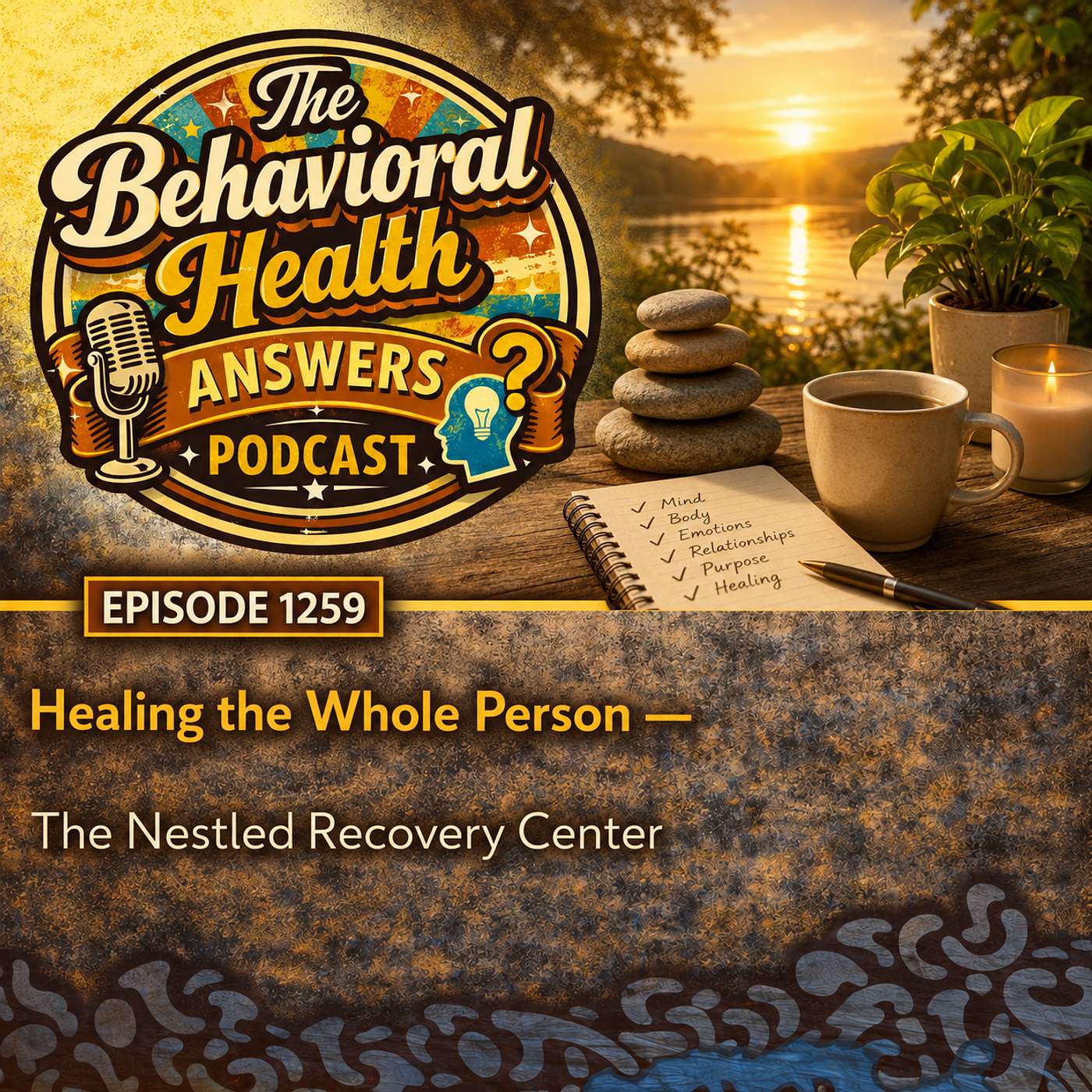 Episode 1259: Healing the Whole Person | The Nestled Recovery Center episode artwork