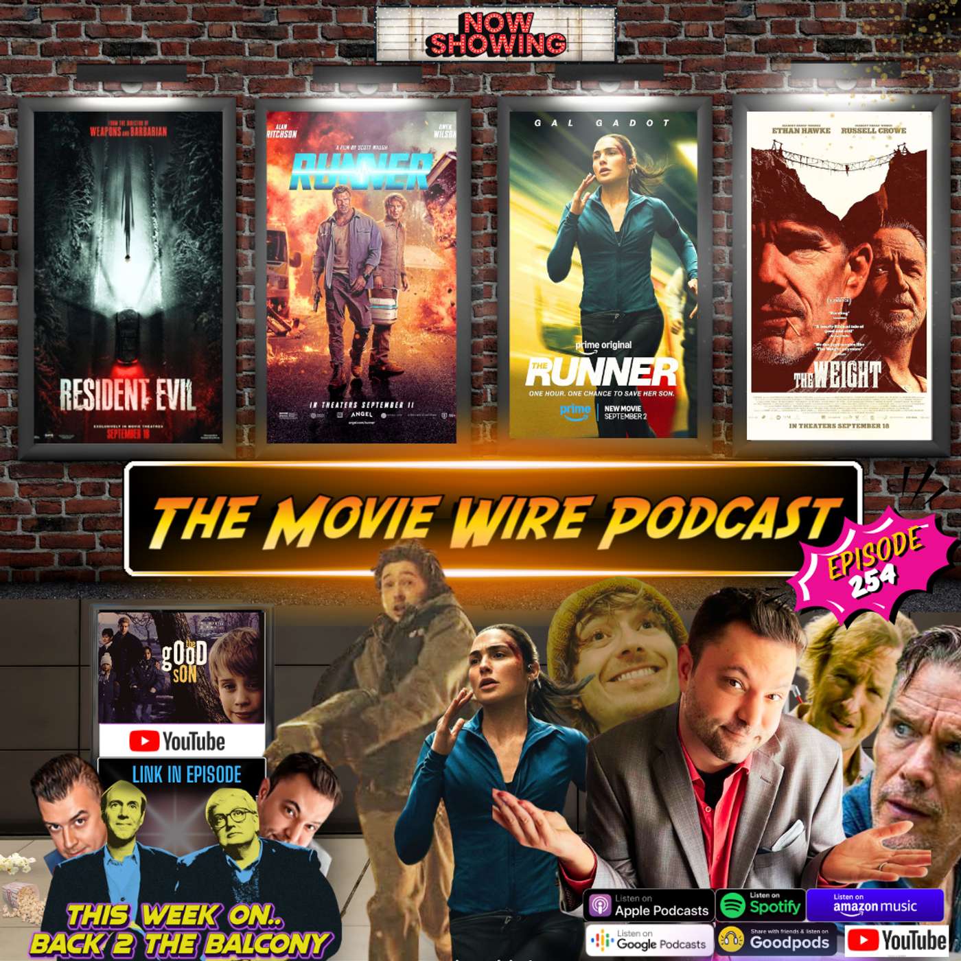 Episode 254 Reviews for: Resident Evil -- Runner -- The Runner -- The Weight