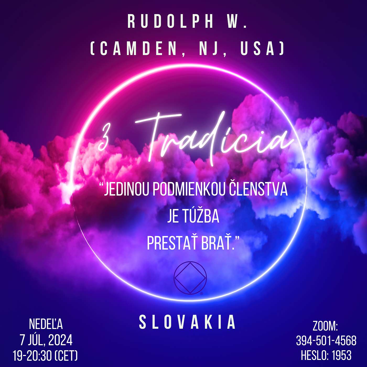 Rudolfph W. (Camden, NJ, USA) 3 tradícia episode artwork