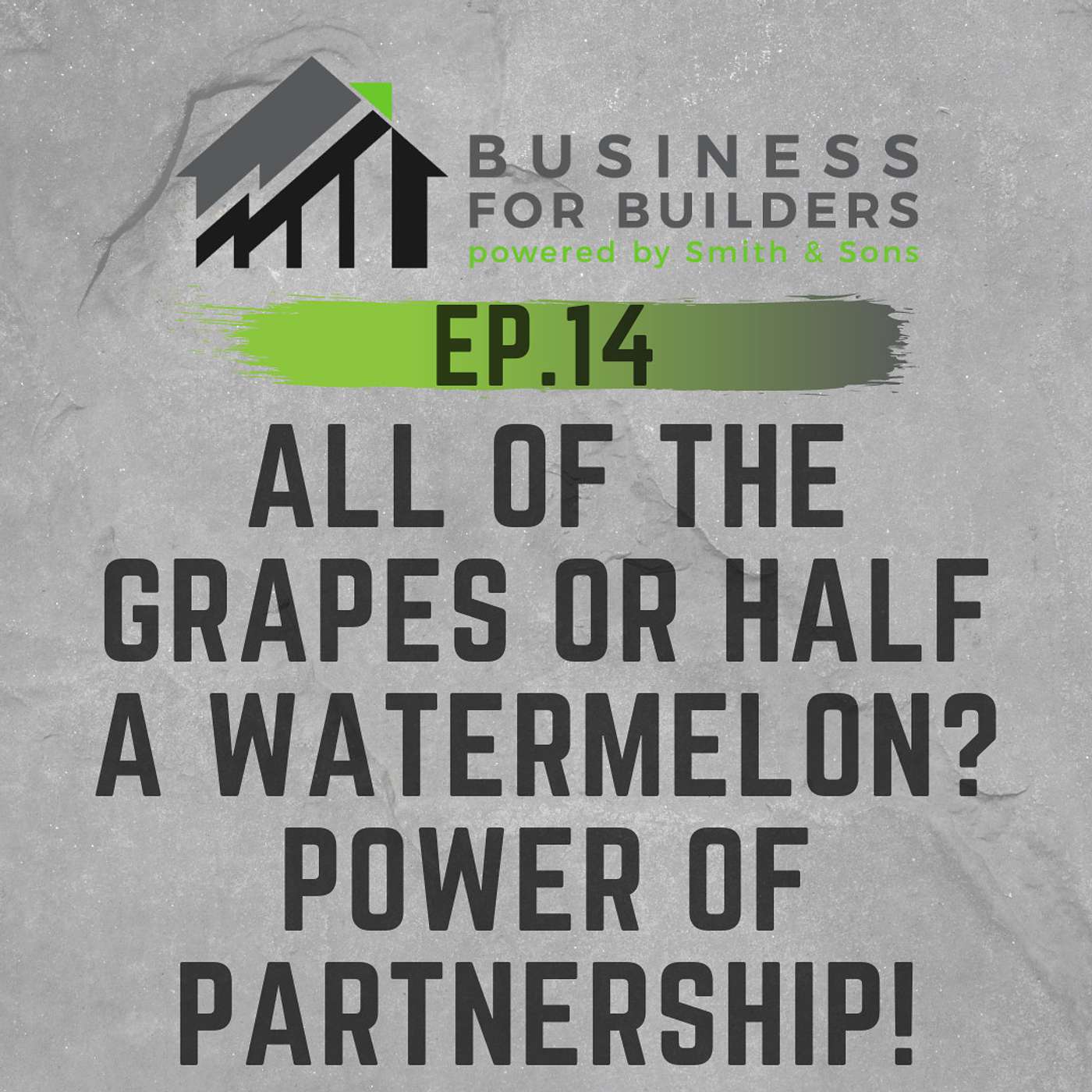 Episode #14 - All of the Grape or Half a Watermelon? POWER OF PARTNERSHIP