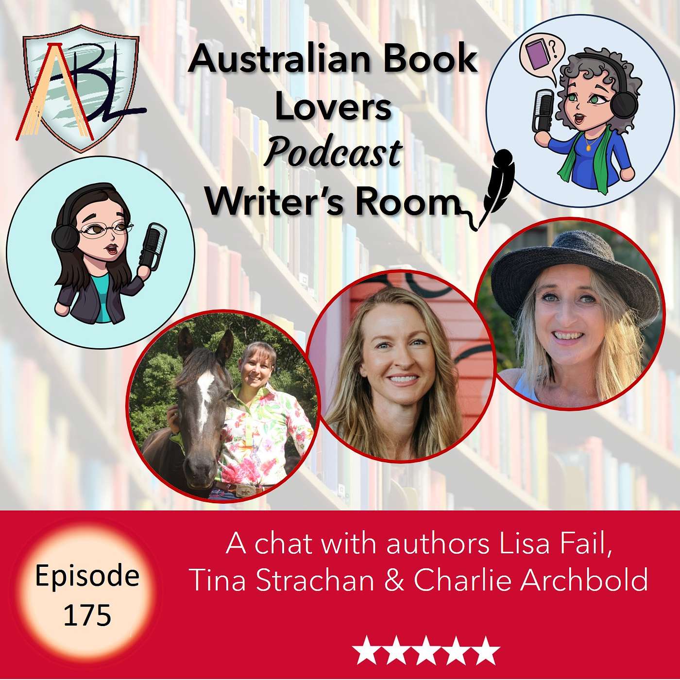 Writer's Room with Leisa Fail, Tina Strachan and Charlie Archbold episode artwork