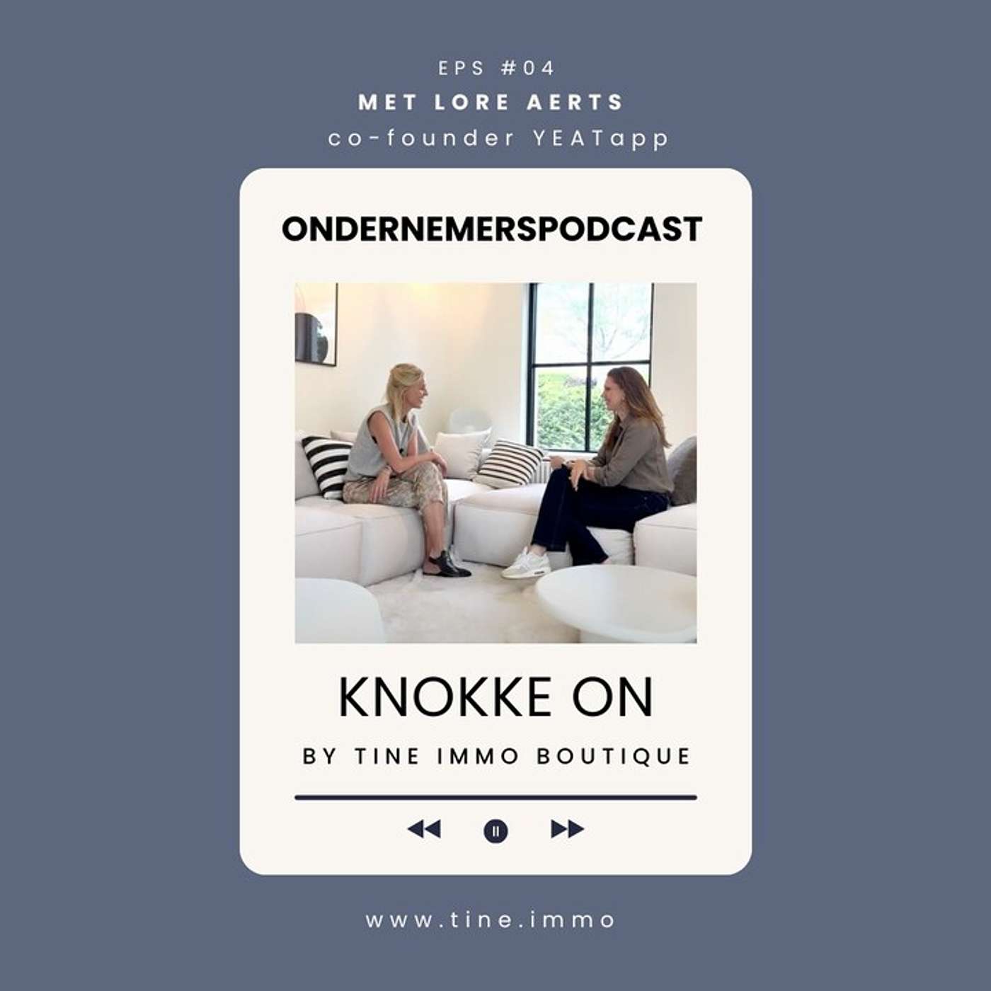 Lore Aerts over YEATapp: wereldwijd reserveren en rust vinden in Knokke. episode artwork