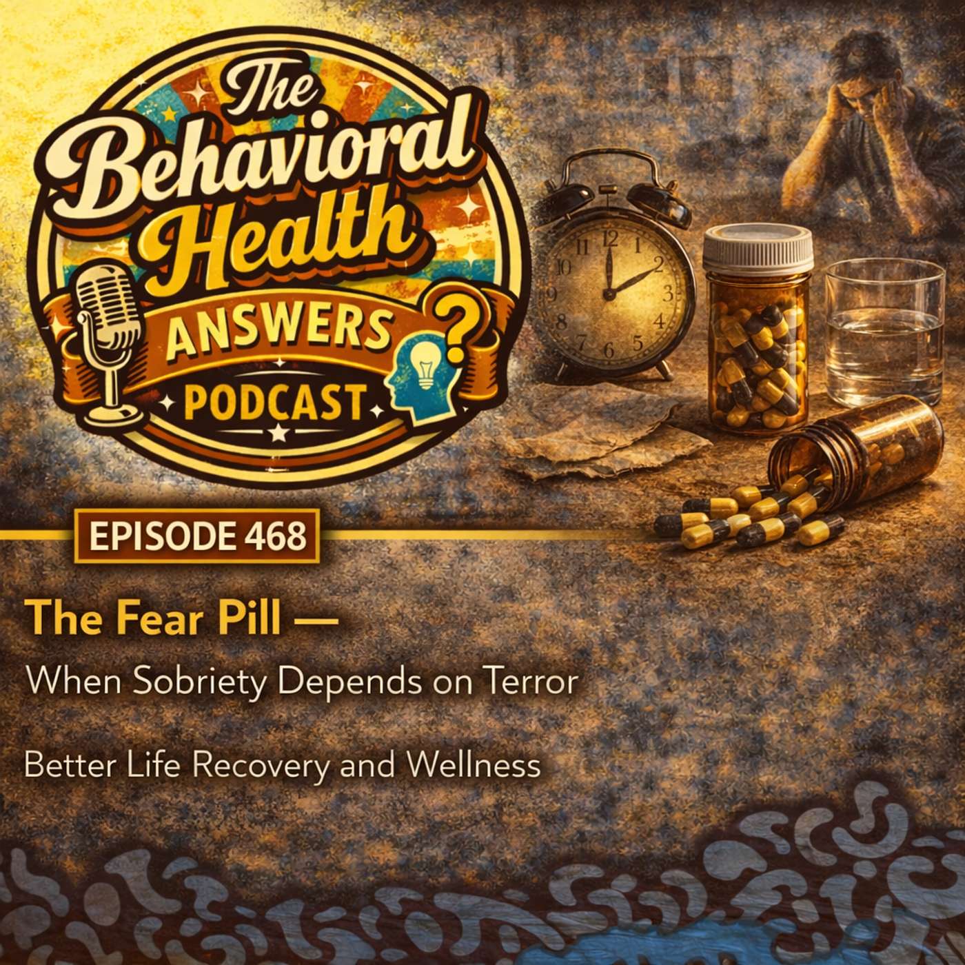Episode 468: The Fear Pill - When Sobriety Depends on Terror | Better Life Recovery and Wellness episode artwork