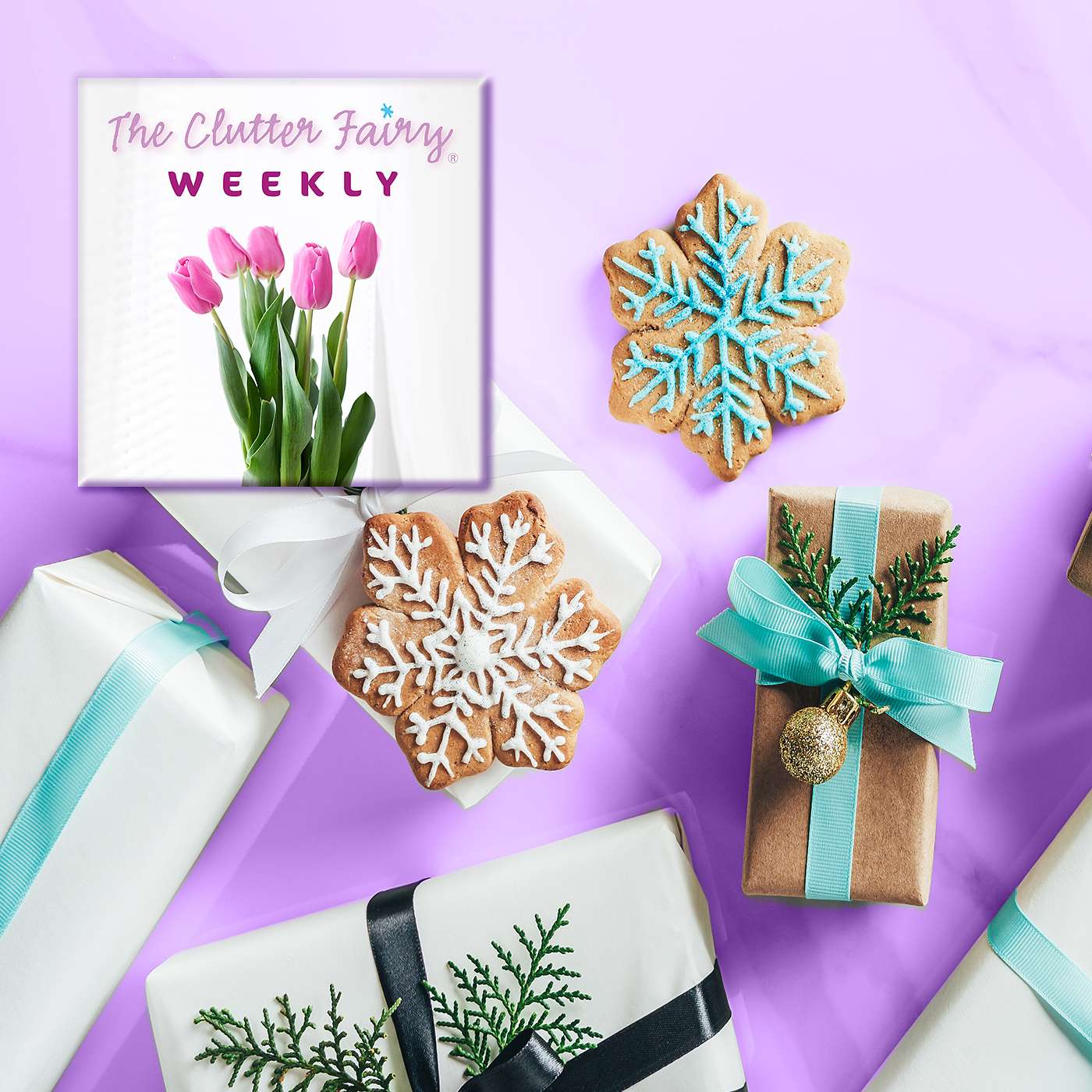 Hit Pause on Organizing Projects | Self-care for Holiday Stress - The Clutter Fairy Weekly #148