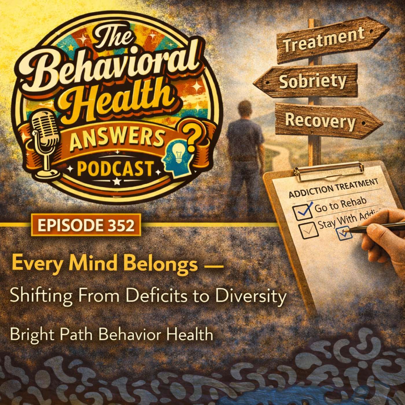 Episode 352: Every Mind Belongs - Shifting From Deficits to Diversity | Bright Path Behavior Health episode artwork