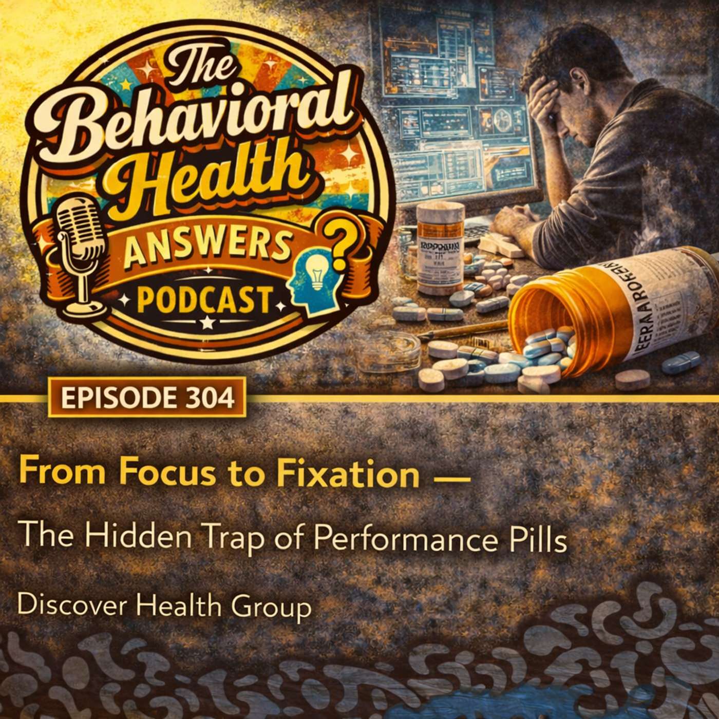 Episode 304: From Focus to Fixation - The Hidden Trap of Performance Pills | Discover Health Group episode artwork