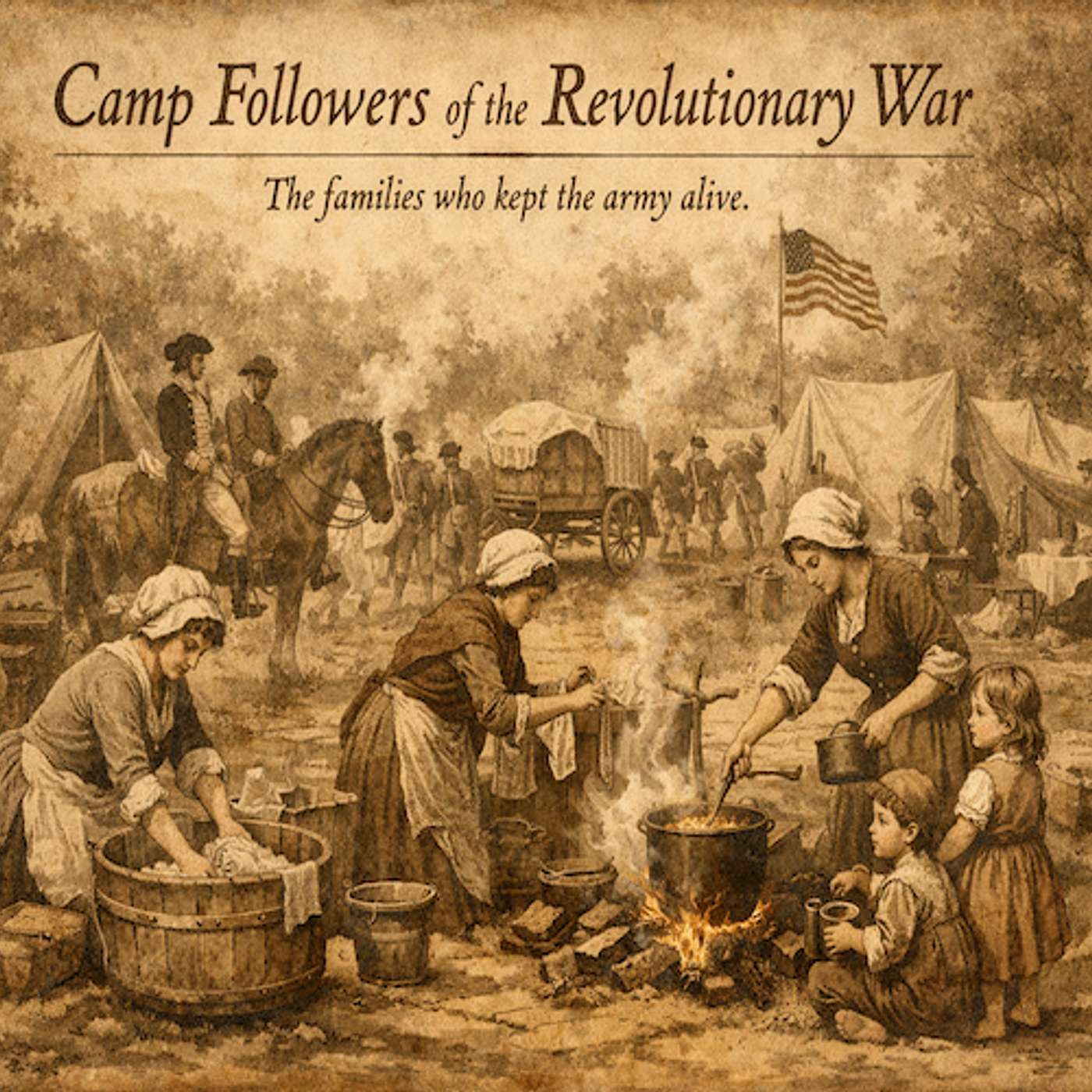 Behind the Lines of 1776: Camp Followers and the Forgotten Backbone of the American Revolution Episode episode artwork