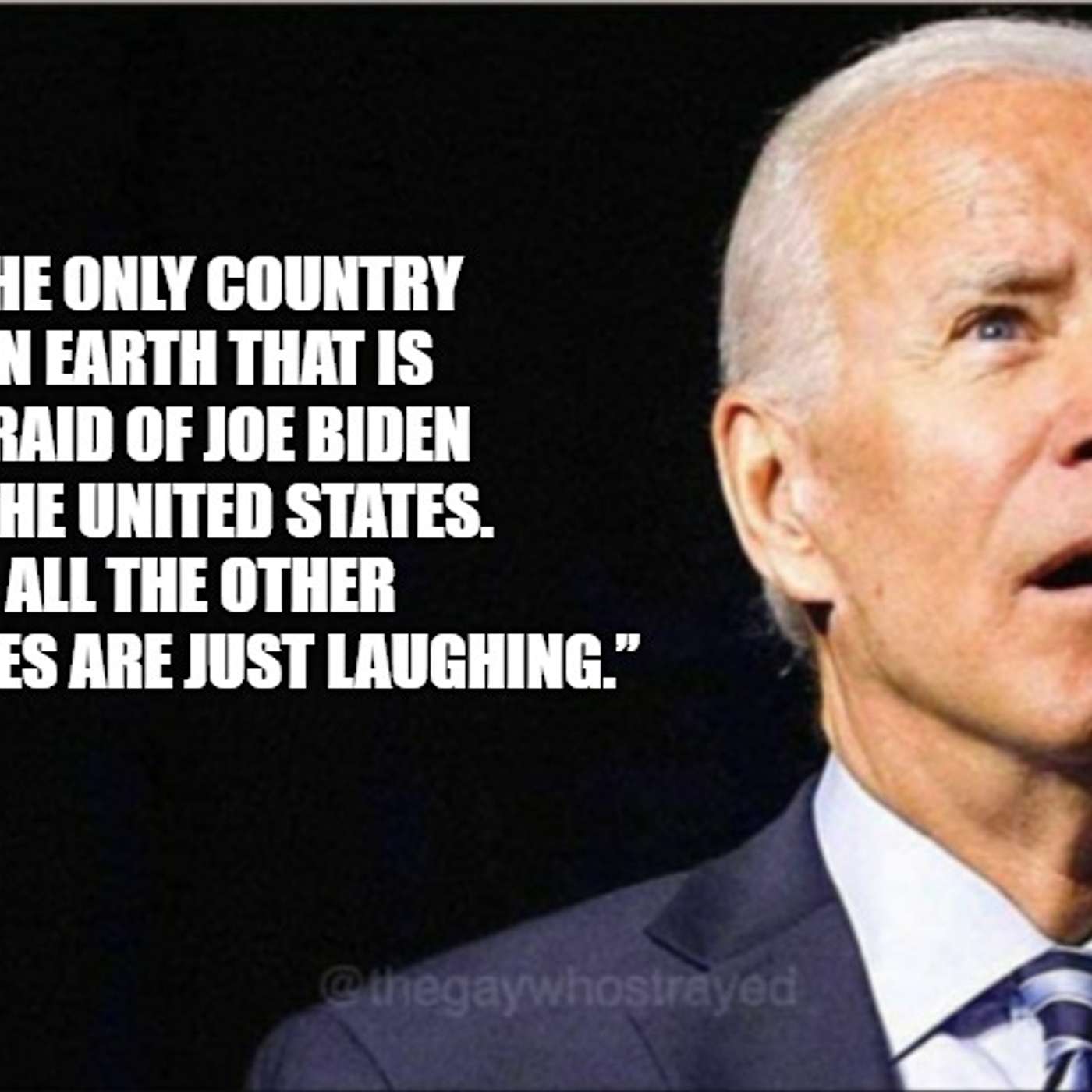 Bombing empty warehouses