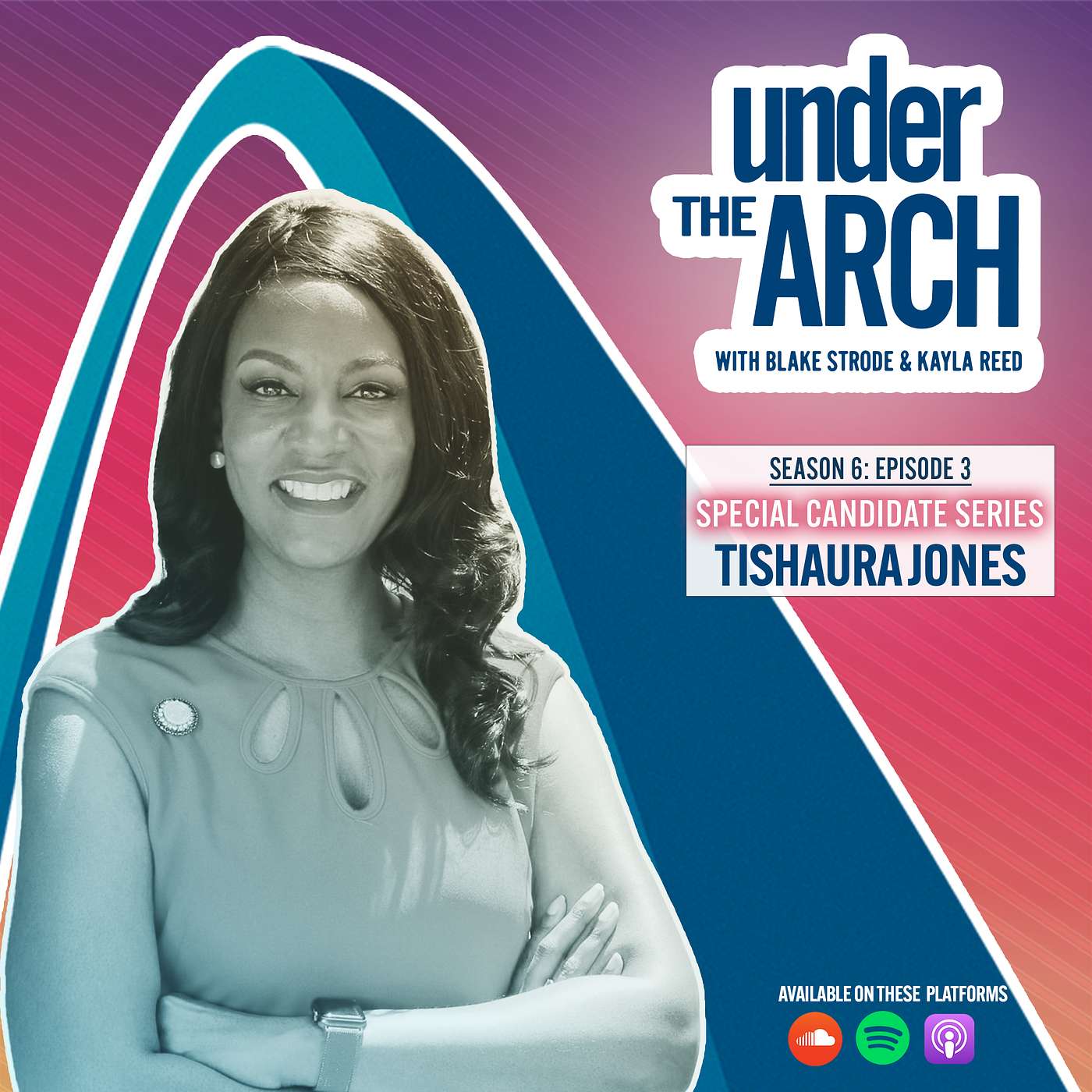 Under the Arch | S6 Ep. 3 "An Interview with Tishaura Jones" | Special Candidate Series, part 3 episode artwork